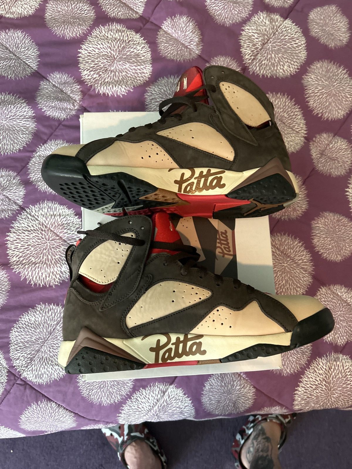 Jordan Brand Jordan 7 PATTA Size US 10.5 / EU 43-44 - 4 Thumbnail