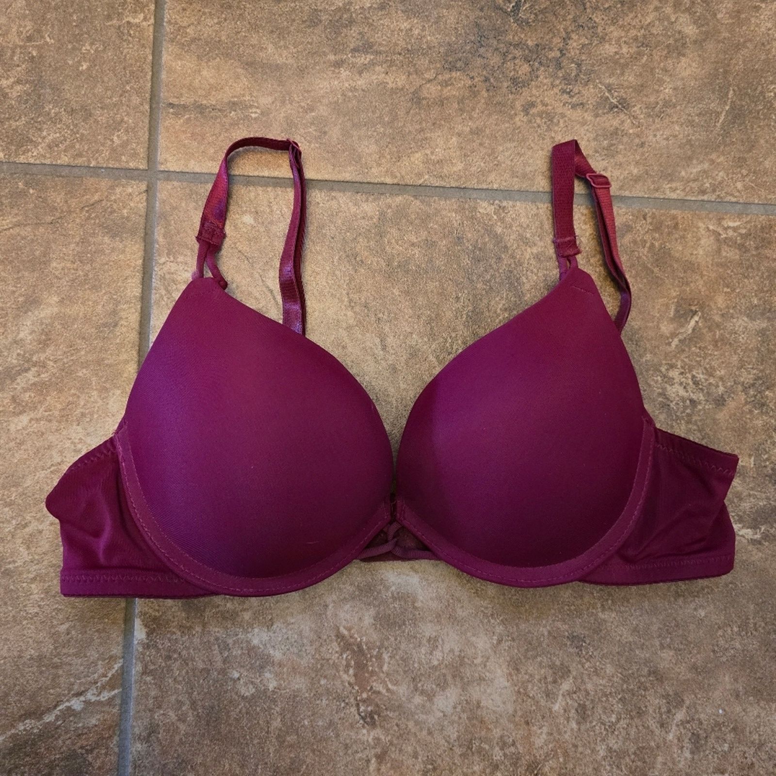 Other Burgundy | I L Y S | Bold Push Up Bra Size ONE SIZE - 1 Thumbnail