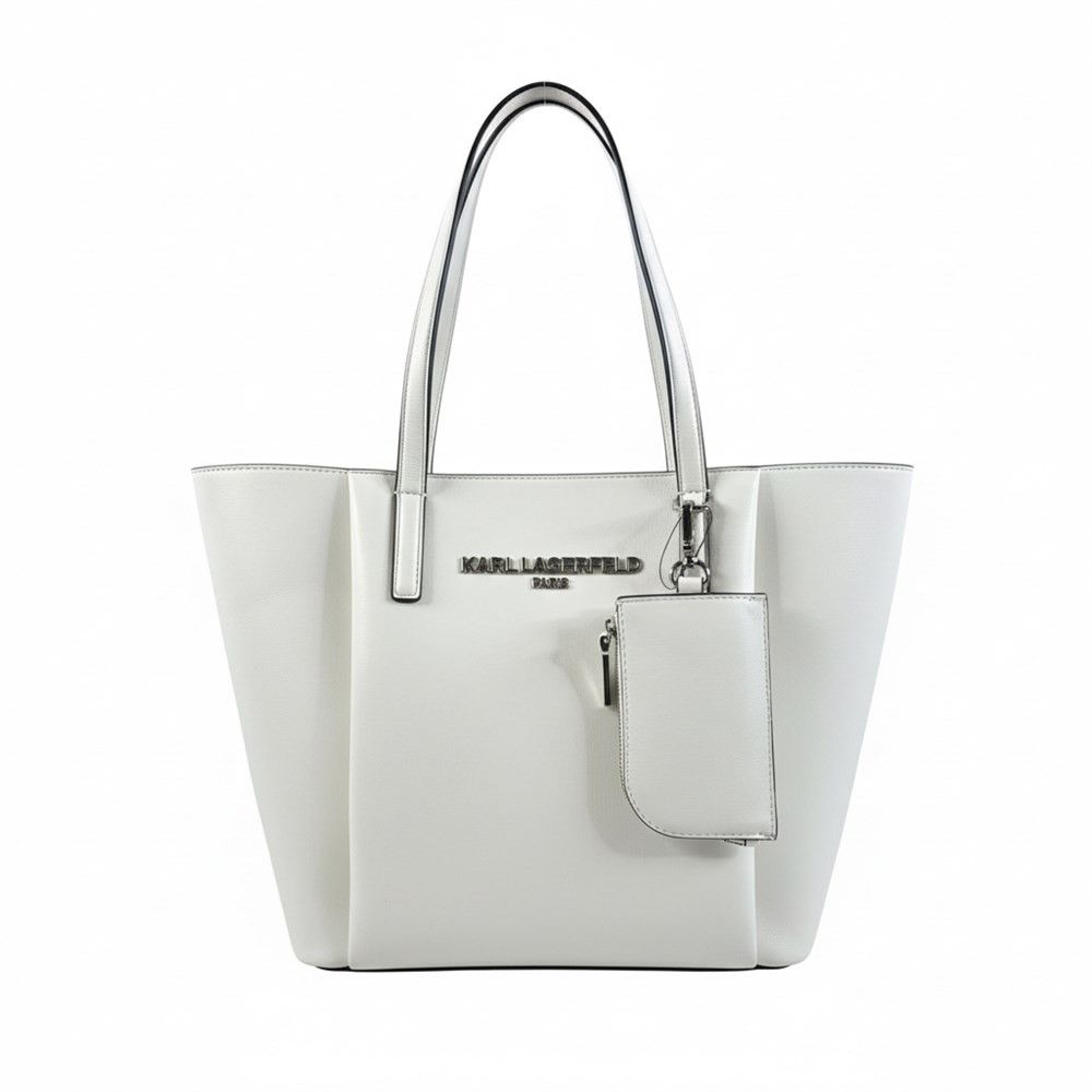 Karl Lagerfeld Karl Lagerfeld Louise Leather Tote Bag Size ONE SIZE - 1 Thumbnail