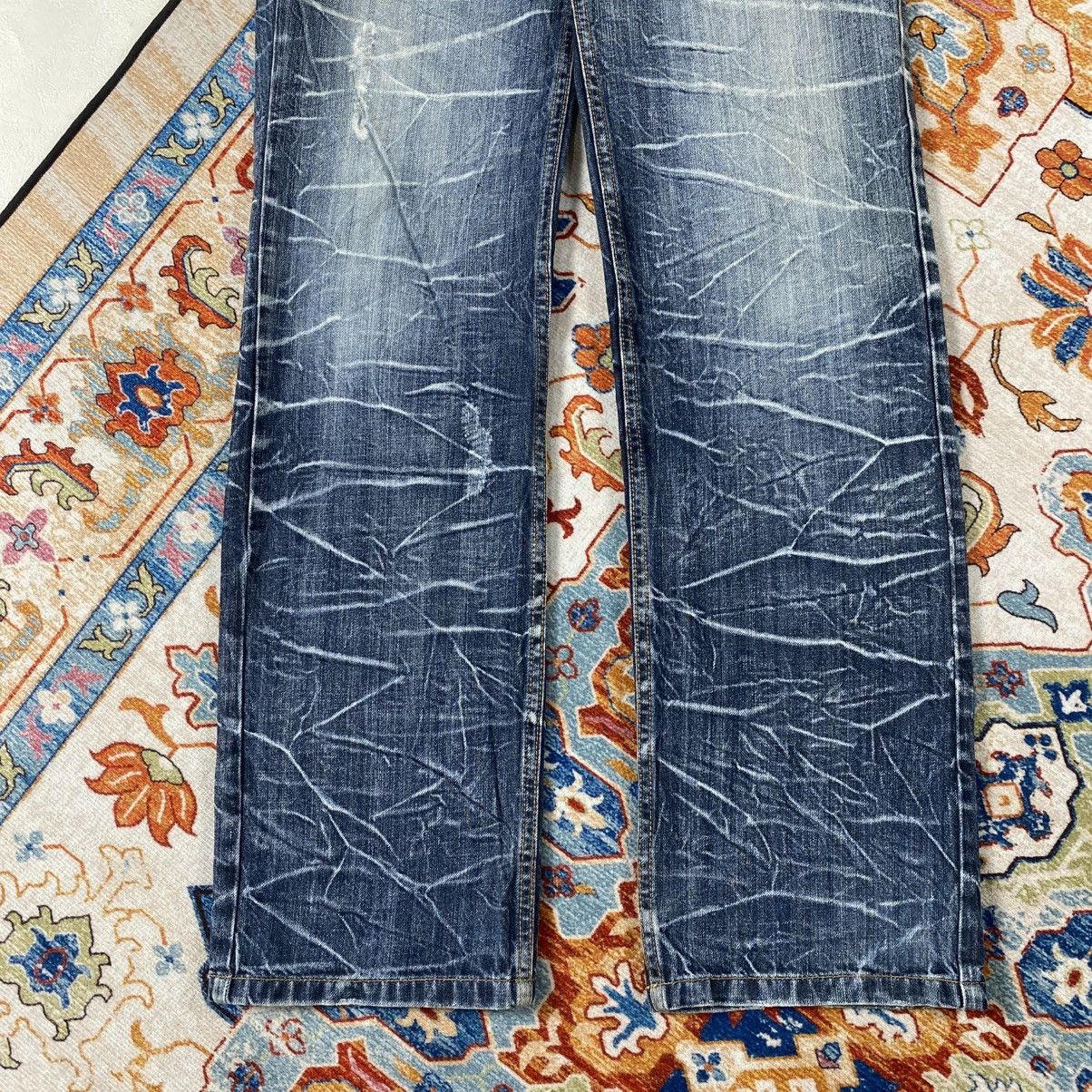Japanese Brand Nylaus Double Waist Jeans Pants Size US 31 - 2 Thumbnail