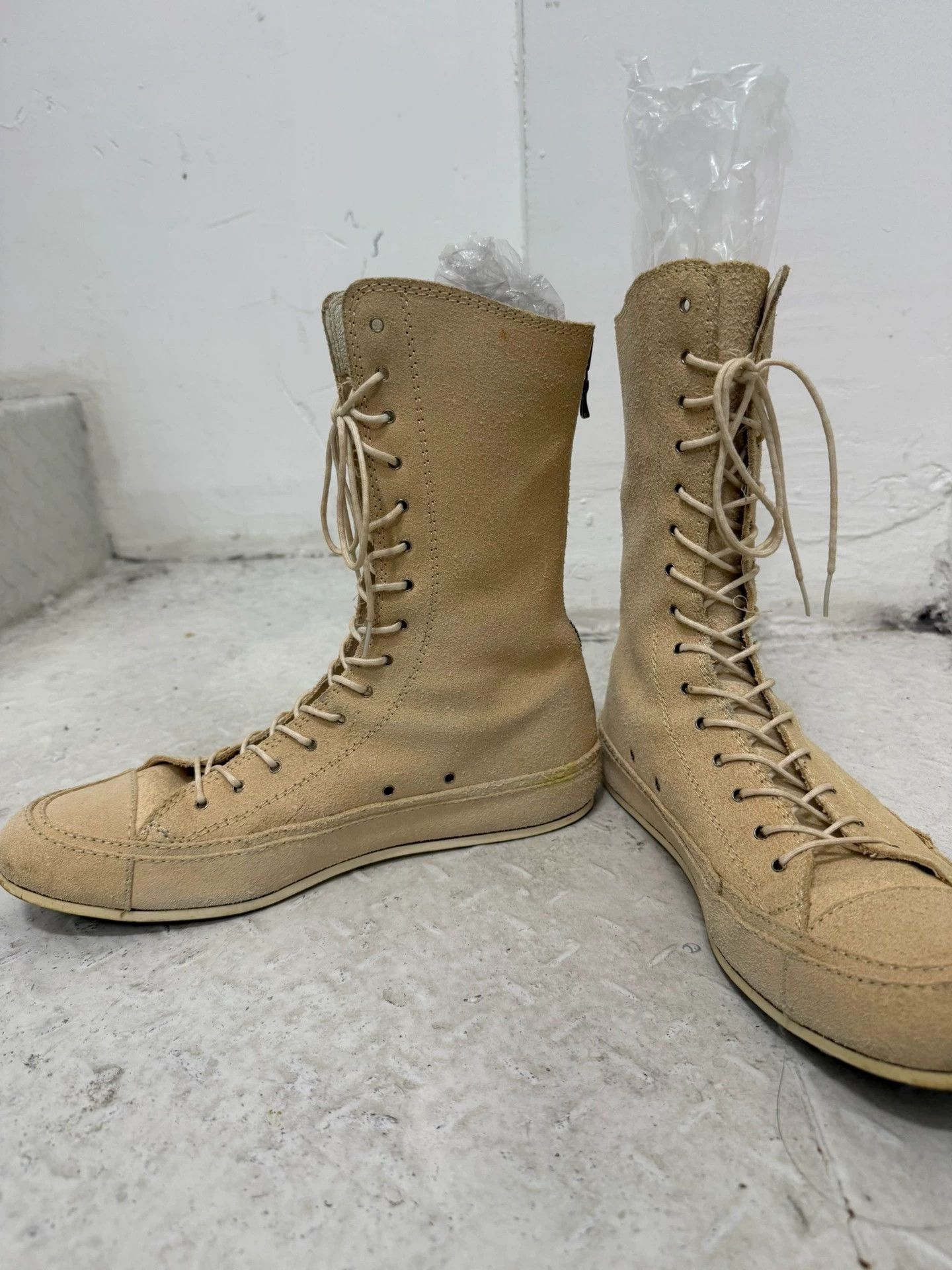Julius Julius 7 Dark Suede High-Top Boots, Size 2 Size US 9.5 / EU 42-43 - 5 Thumbnail