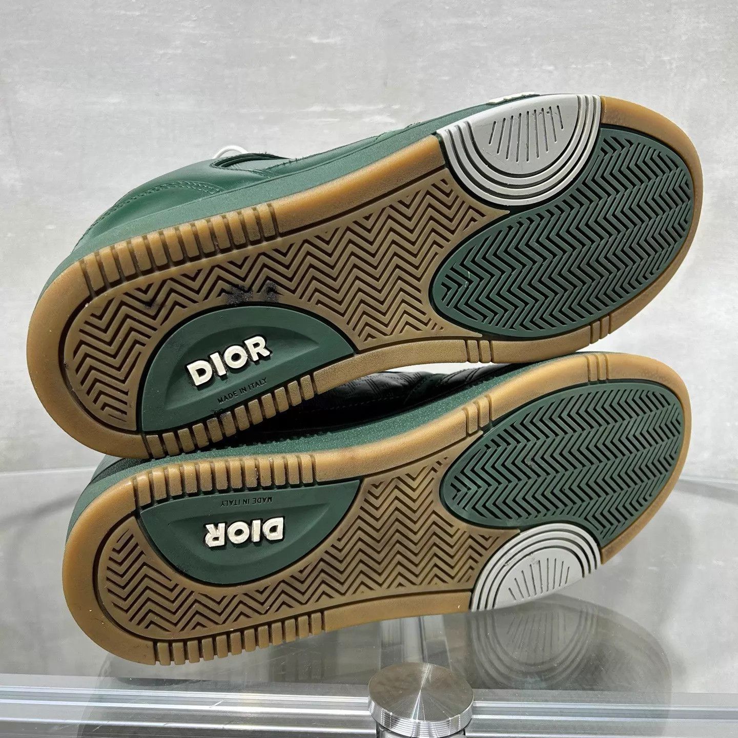 Dior Dior Low-Top Green Sneakers Size 43 YH24055 Size US 10 / EU 43 - 7 Thumbnail