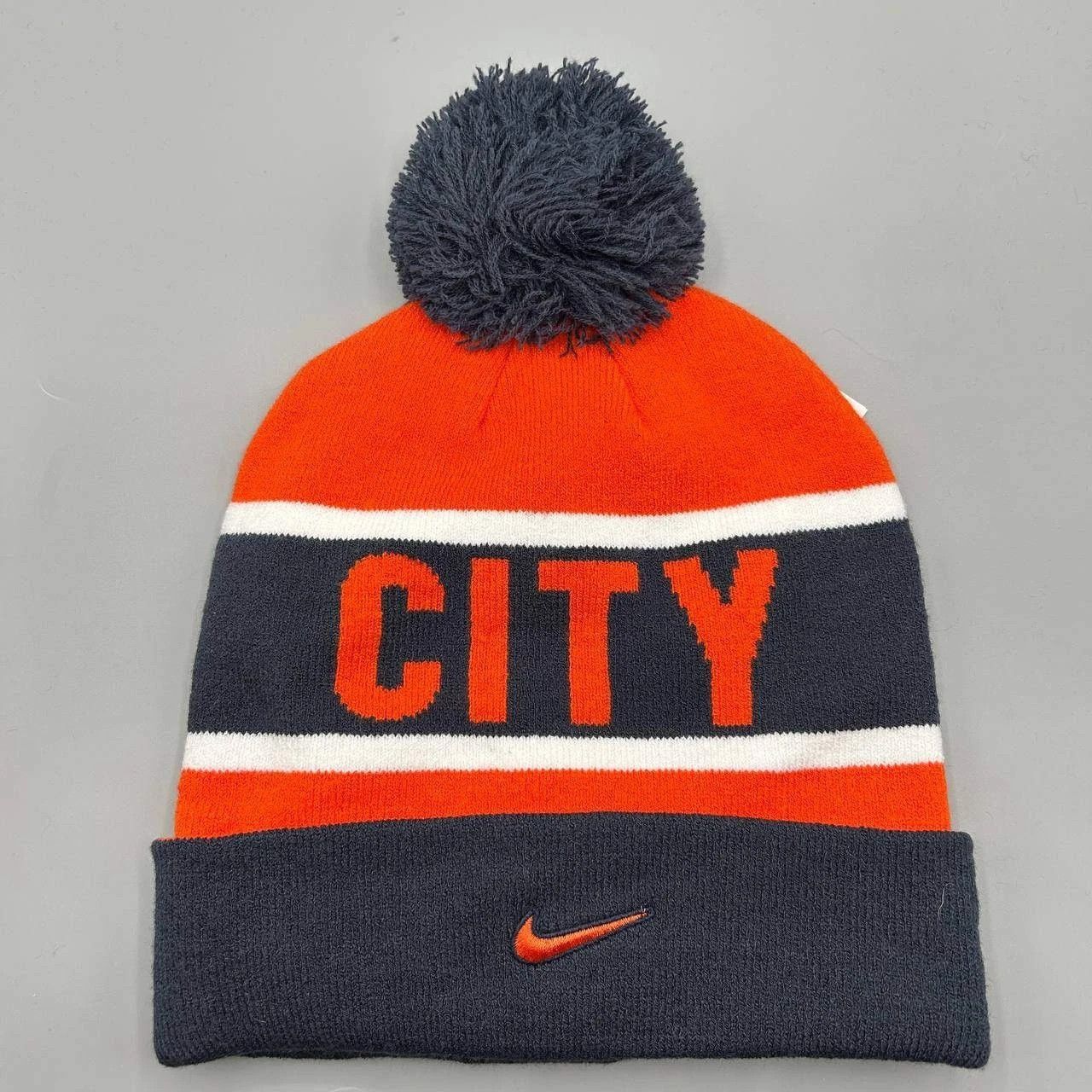 Nike Houston Astros x Nike Hat Men Cuffed Beanie Pom Pom Cap New Size ONE SIZE - 2 Thumbnail