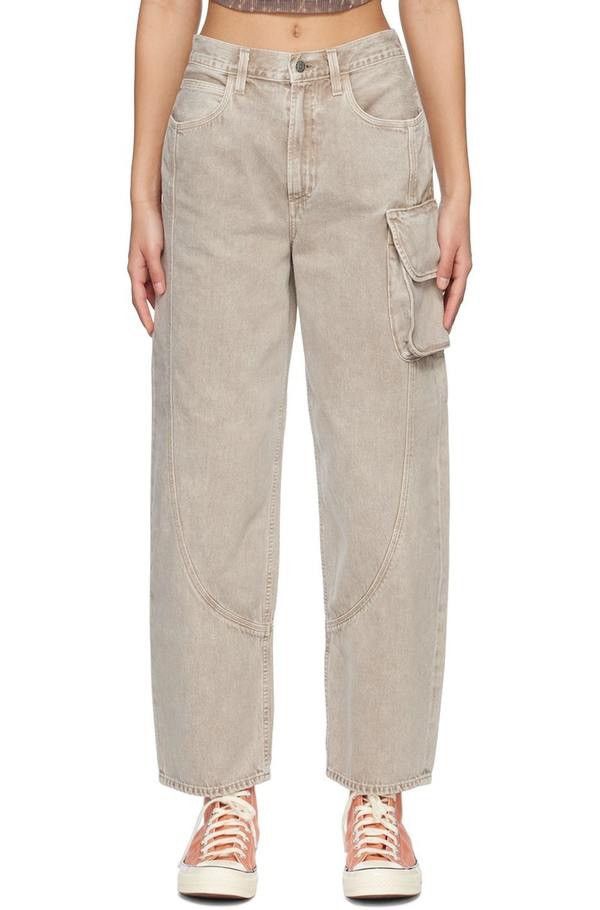 Agolde Agolde Cass Baggy Cargo Jeans Size 24" / US 00 / IT 34 - 1 Thumbnail