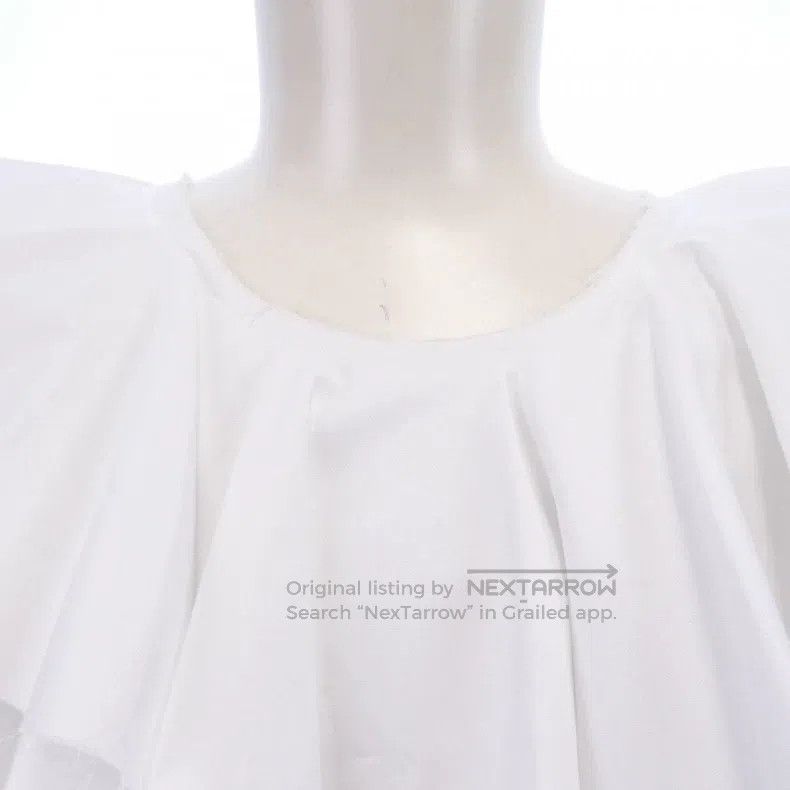 Comme des Garcons Comme Des Garcons Vintage white lace top Size L / US 10 / IT 46 - 5 Thumbnail