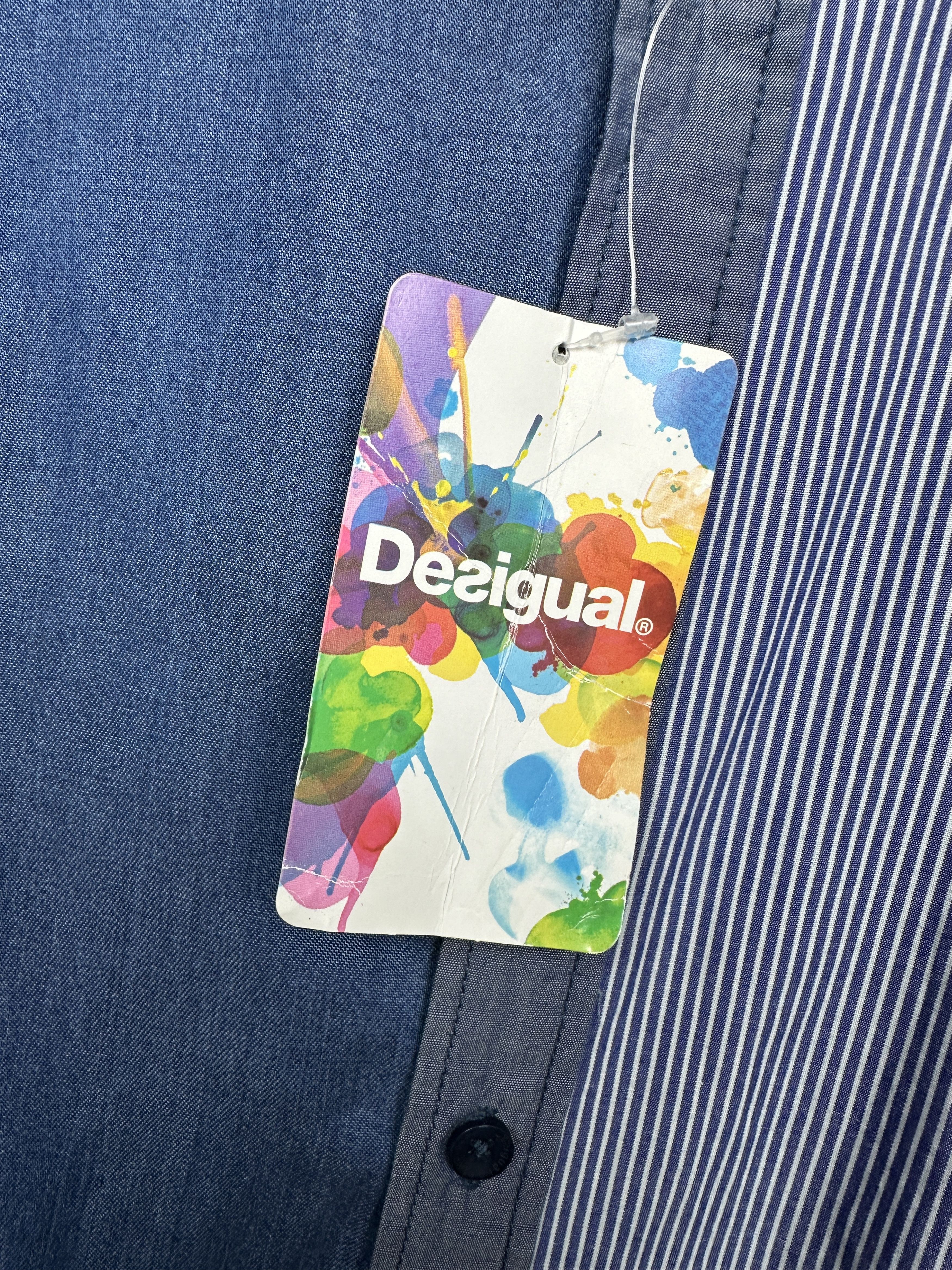 Desigual NEW!! Desigual Mens Long Sleeve Shirt Size US L / EU 52-54 / 3 - 4 Thumbnail