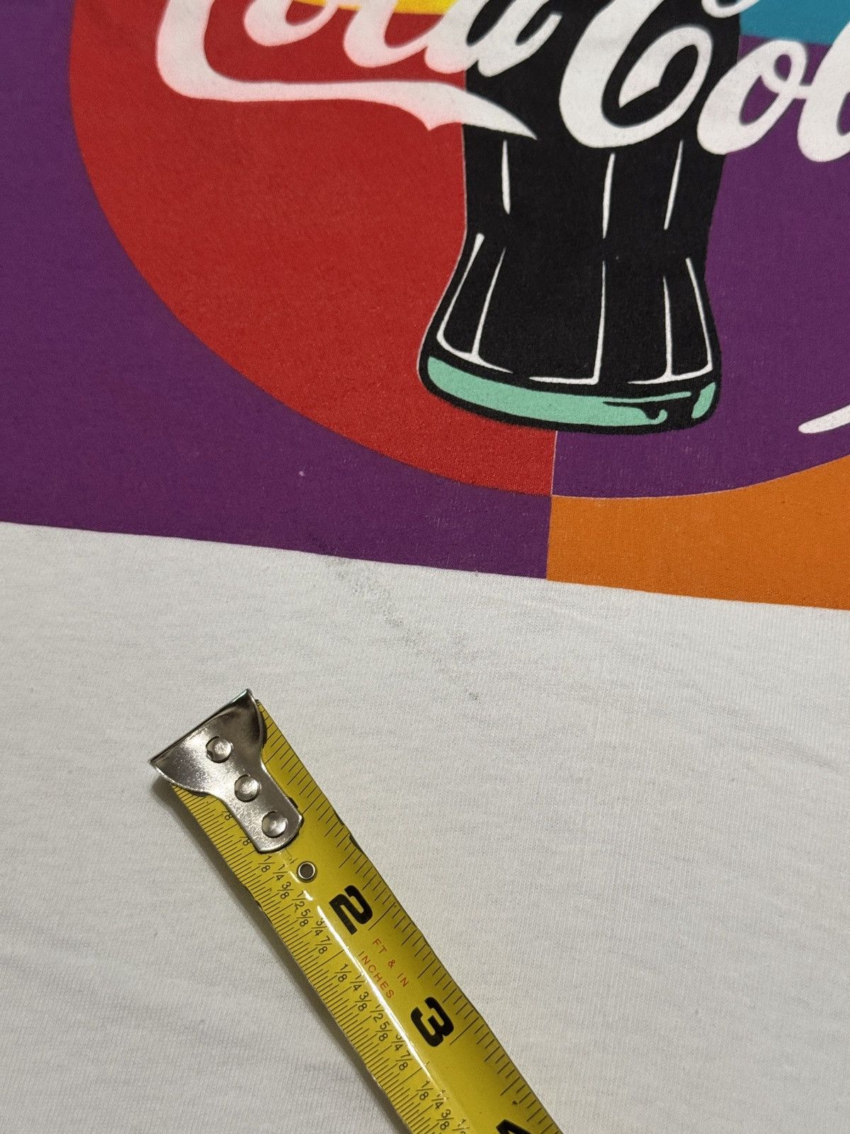Coca Cola Vintage 90s Coke Pop Art Coca Cola Youth XL 18x27 T Shirt Size US S / EU 44-46 / 1 - 9 Thumbnail