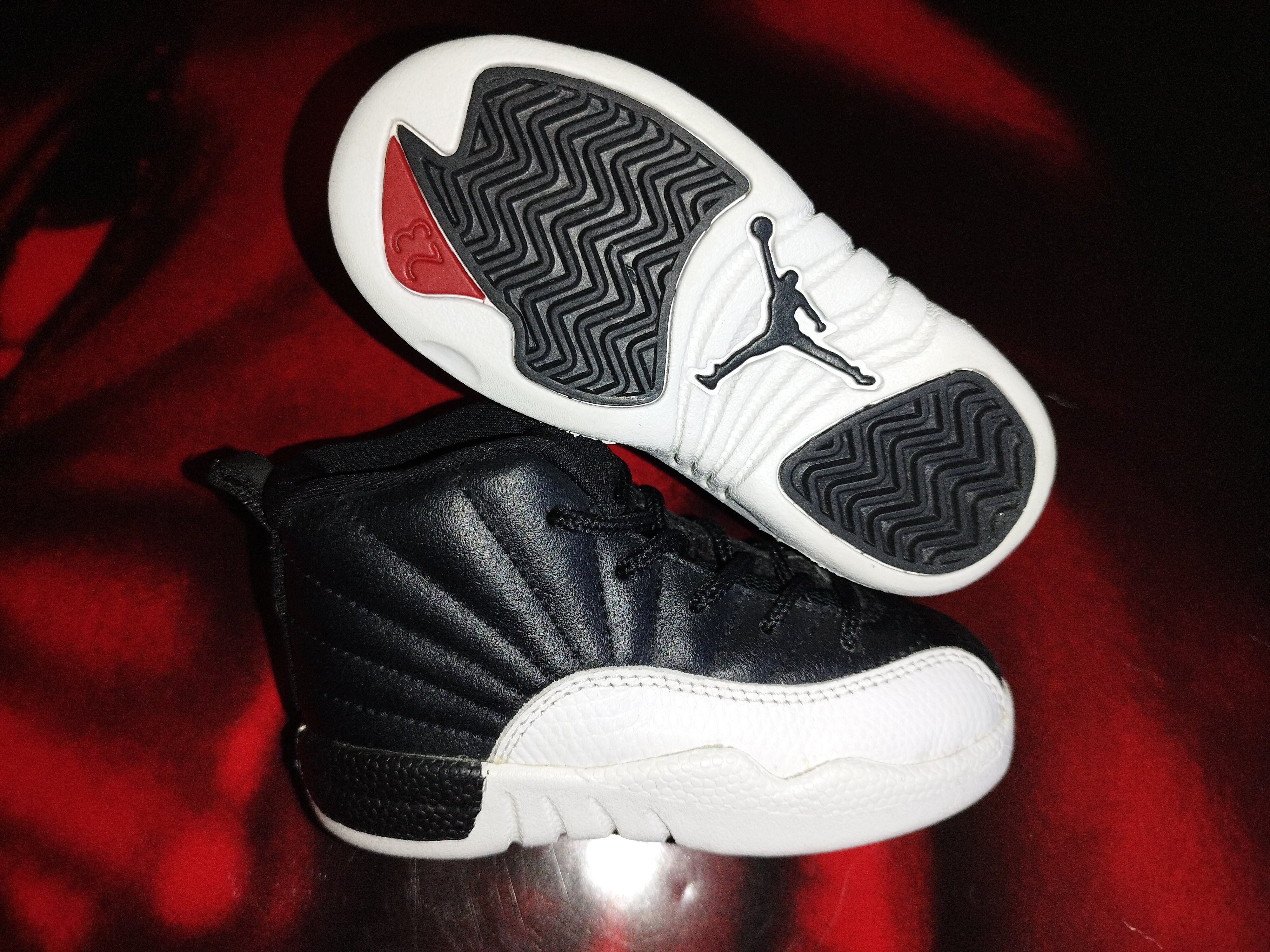 Jordan Brand Vintage NIKE OG 1997 Baby Jordan AIR XII 12 Playoff 7,5 Size US 5 / EU 37 - 6 Thumbnail