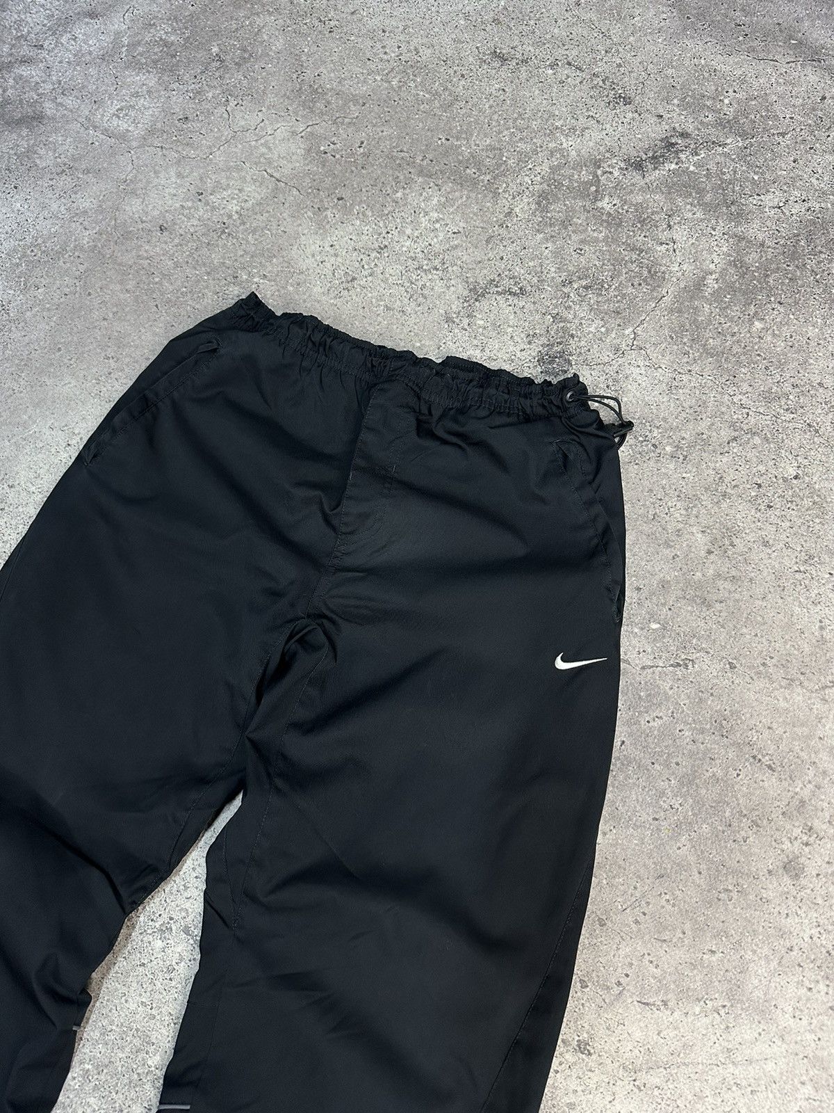 Nike × Vintage Vintage Nike Drill Nylon Pants Embroidered Logo Y2K Size US 32 / EU 48 - 5 Thumbnail