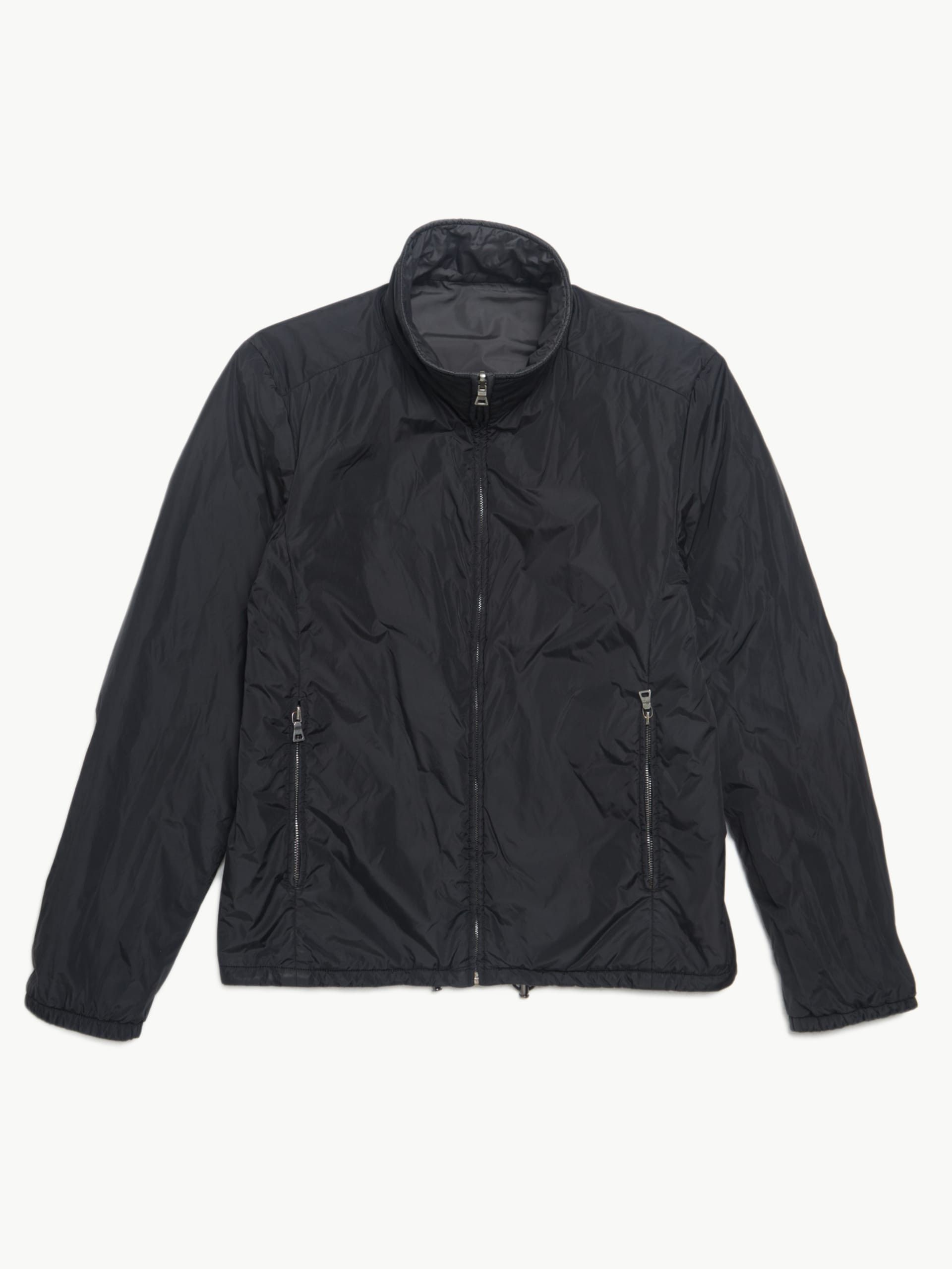 Prada 25 Jacket Windbreaker khaki Green Cotton