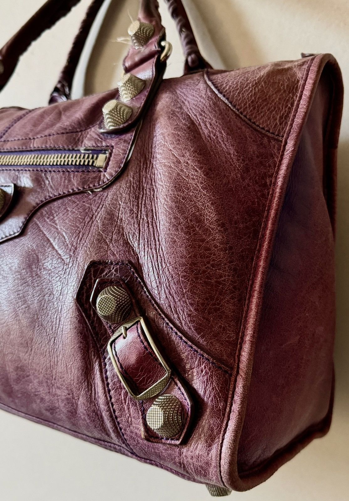 Balenciaga Balenciaga - 2000’s - Classic Le City - Lambskin Work Bag Size ONE SIZE - 3 Thumbnail