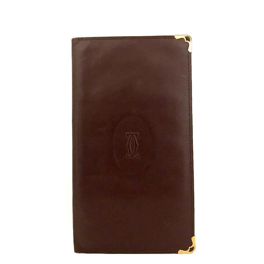 Cartier PRE-ORDER Must de Cartier Leather Long Bifold Wallet Size ONE SIZE - 1 Thumbnail