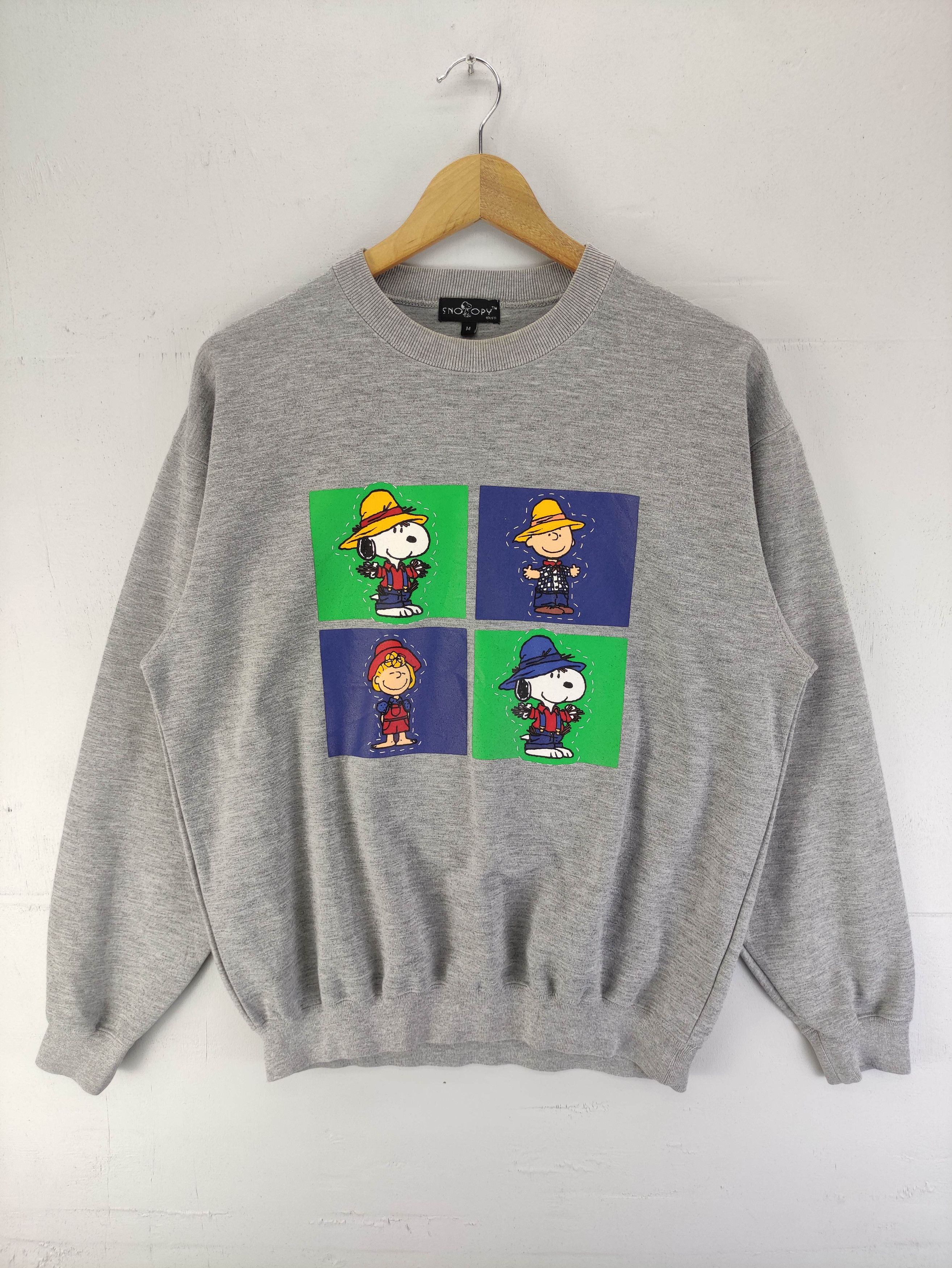 Japanese Brand Vintage Snoopy Sweatshirt Jumper Big Logo Size US M / EU 48-50 / 2 - 1 Thumbnail