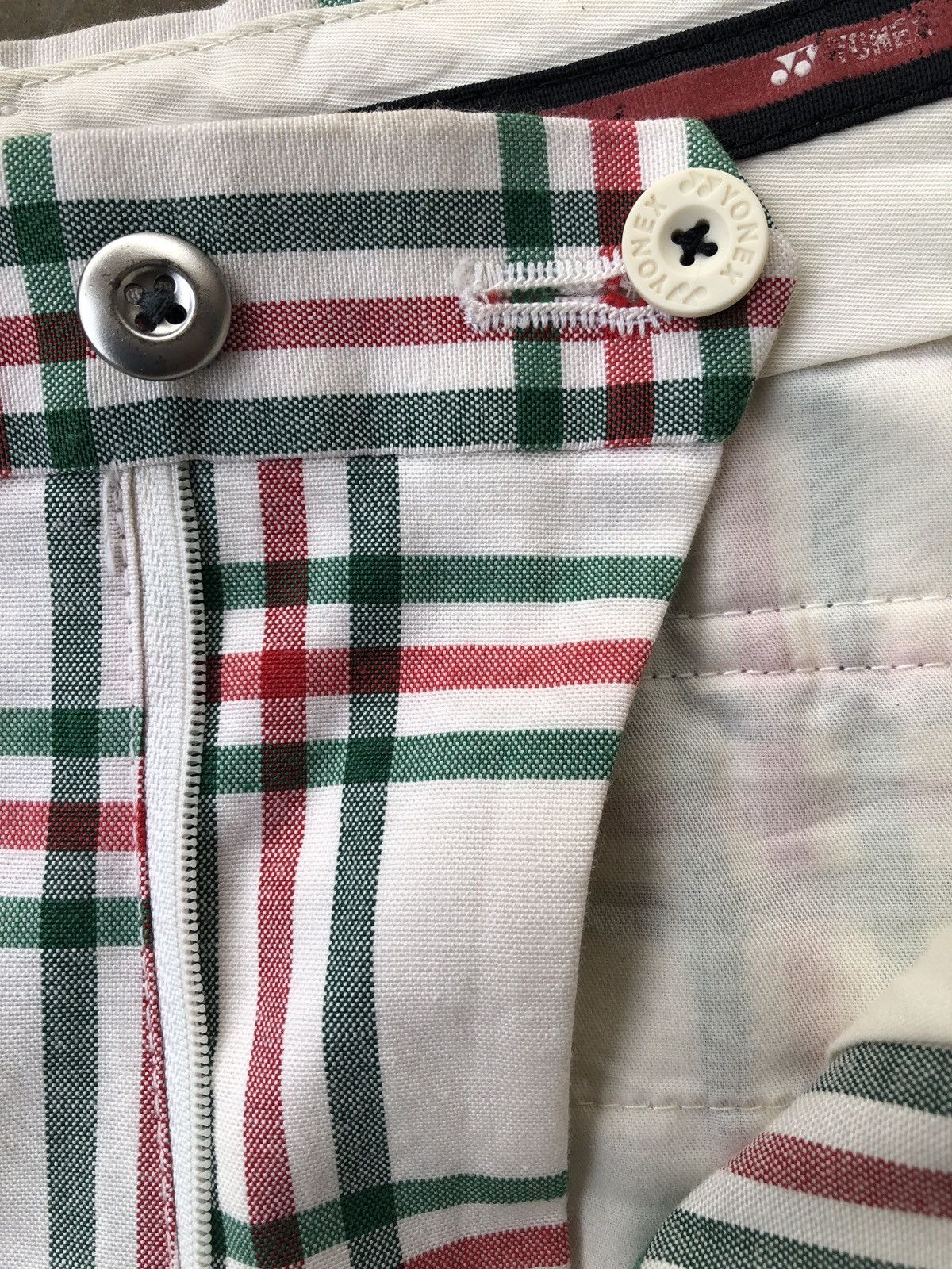 Japanese Brand Casual Vintage Golf Yonex Plaid Pants Tartan Trousers Size US 32 / EU 48 - 4 Thumbnail
