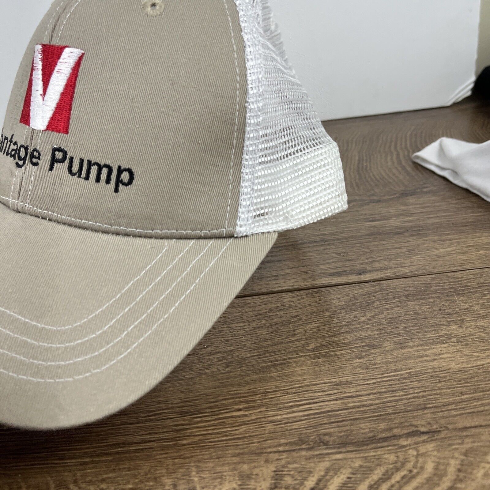 Other Vantage Pump Hat Tan Brown Hat Adjustable Adult Hat Tan Cap Size ONE SIZE - 7 Thumbnail