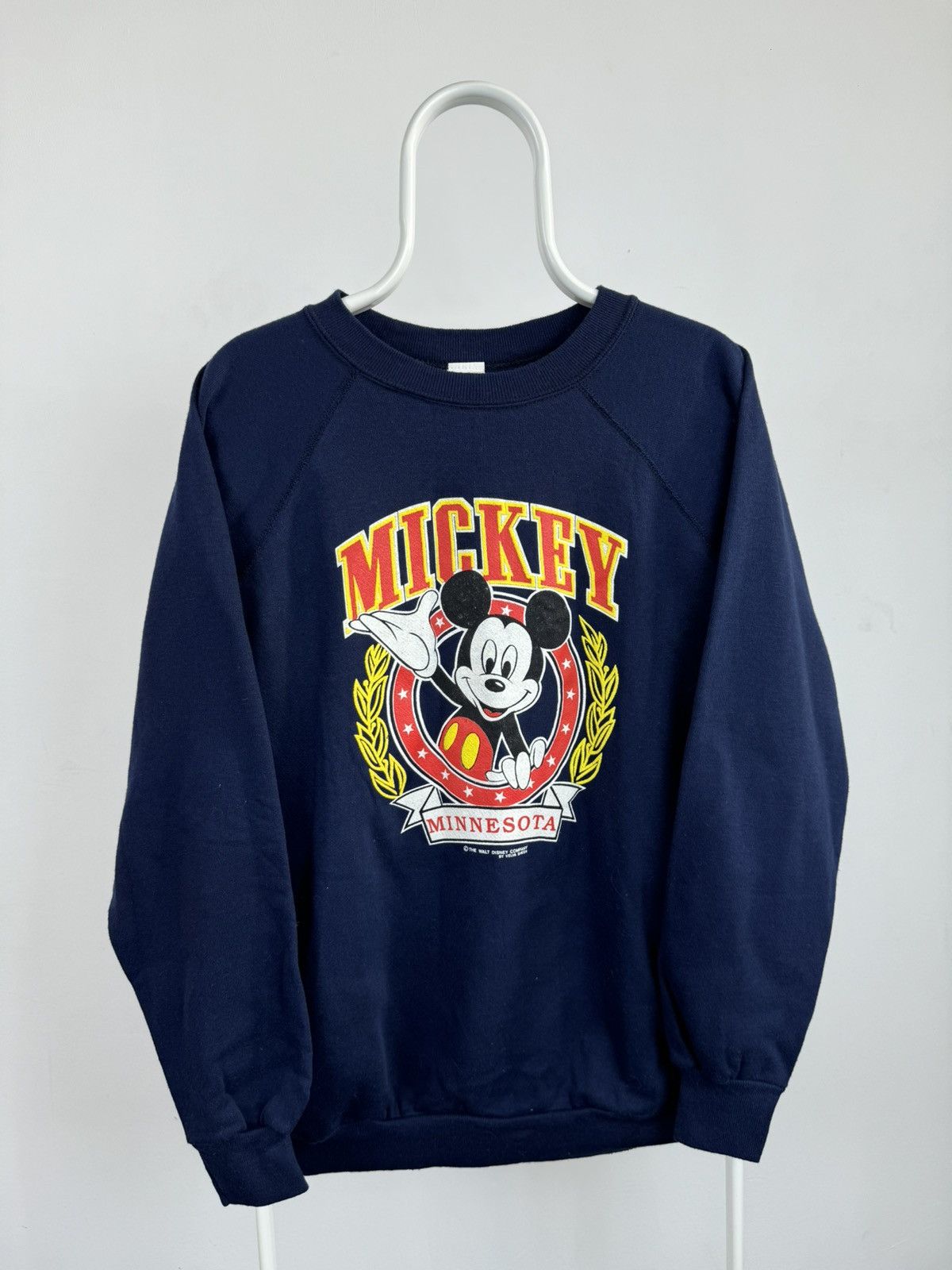 Vintage Vintage Velma Sheen Mickey Mouse Made In USA Sweatshirt Size US XL / EU 56 / 4 - 1 Thumbnail