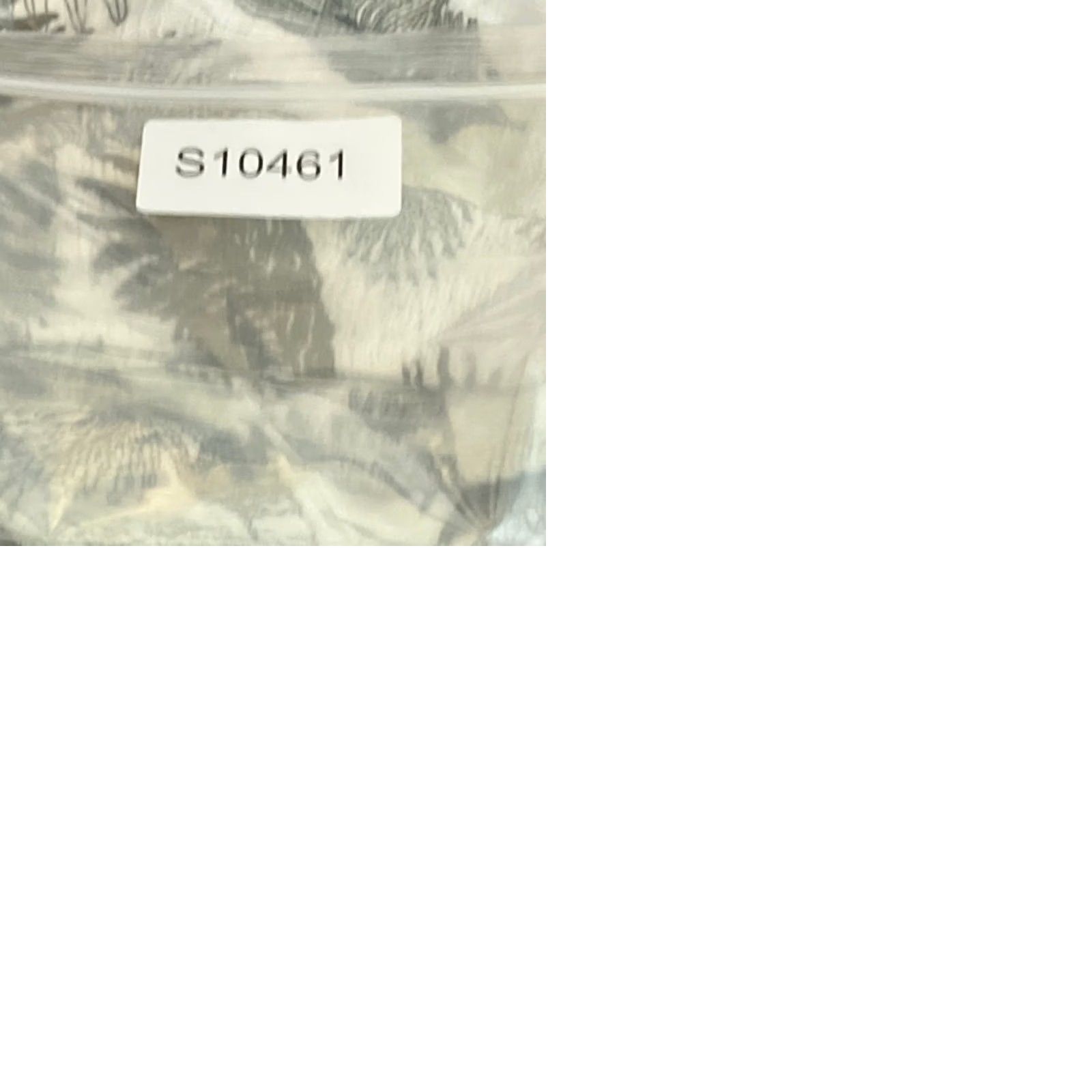 Anthropologie Sadie & Sage Anthropologie Womens Blouse White Leaf Print Off Shoulder Crop M Size M / US 6-8 / IT 42-44 - 9 Thumbnail