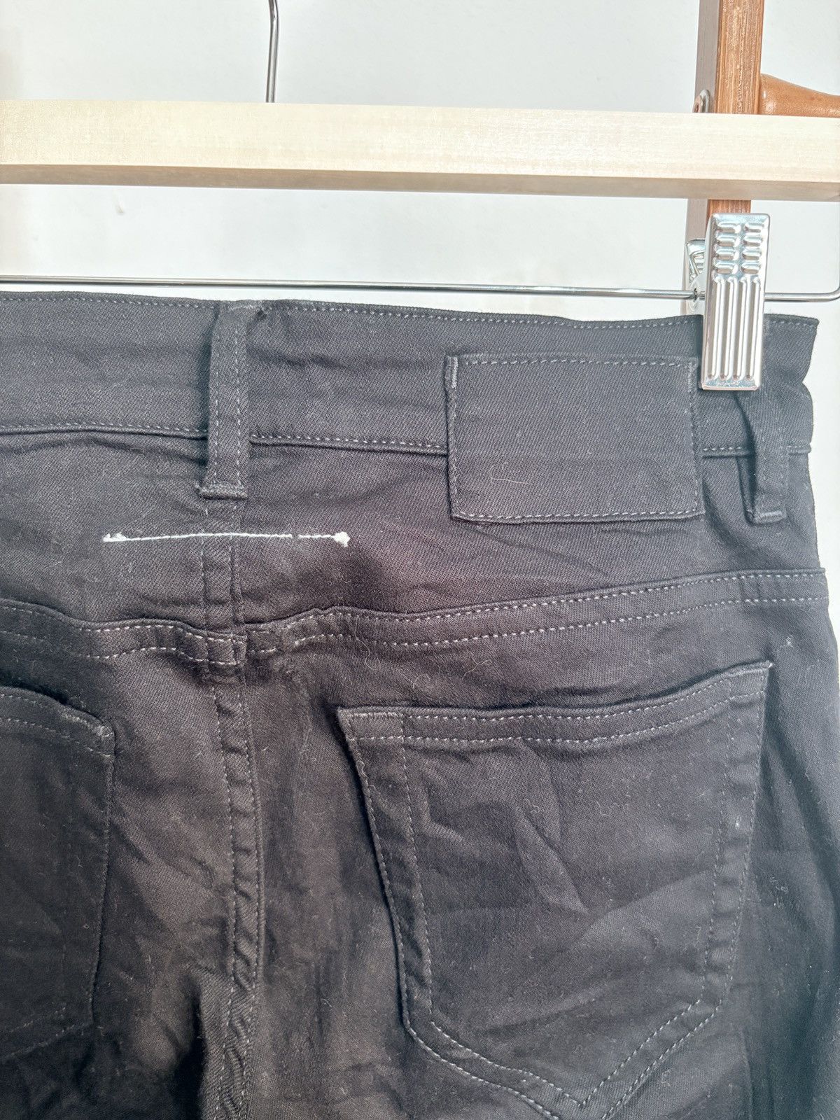 MM6 Maison Margiela x MM6 Strechtable Blackout Pants for Her Size 26" / US 2 / IT 38 - 7 Thumbnail
