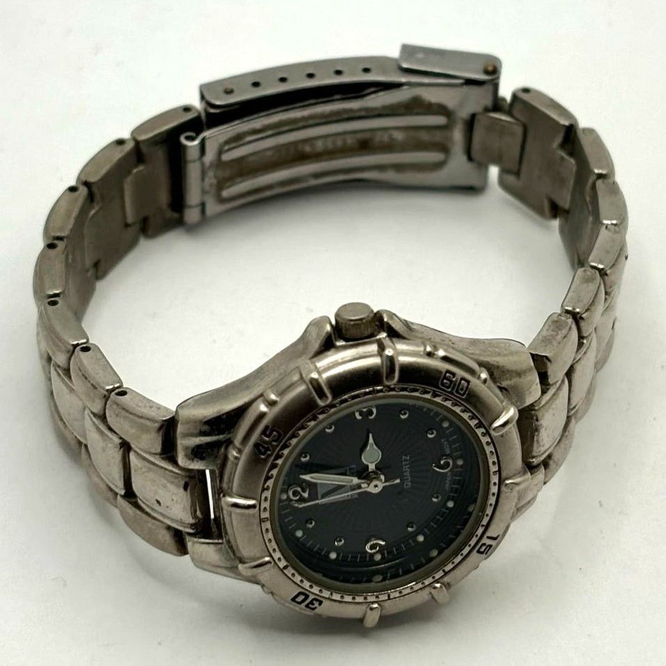 Other Silver & Black Marces Men's Watch Size ONE SIZE - 2 Thumbnail