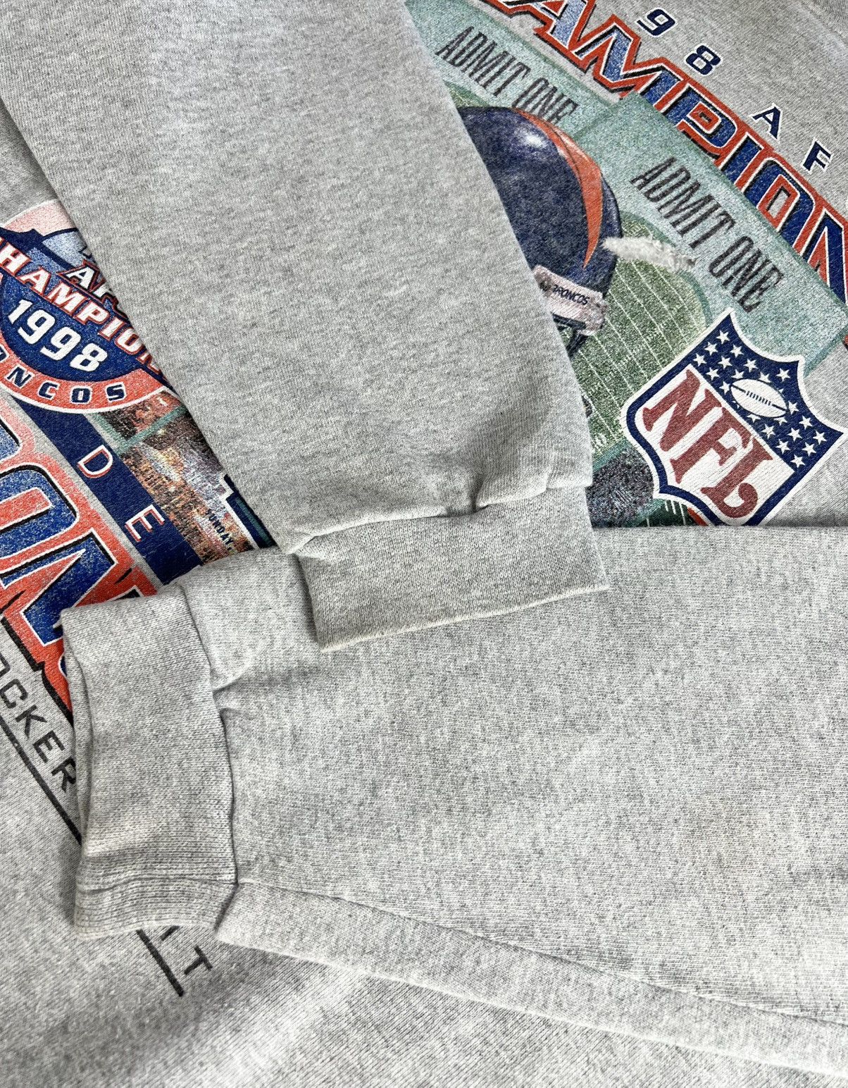 NFL 90s Vintage Starter x Denver Broncos Super Bowl Crew Neck Size US L / EU 52-54 / 3 - 11 Thumbnail