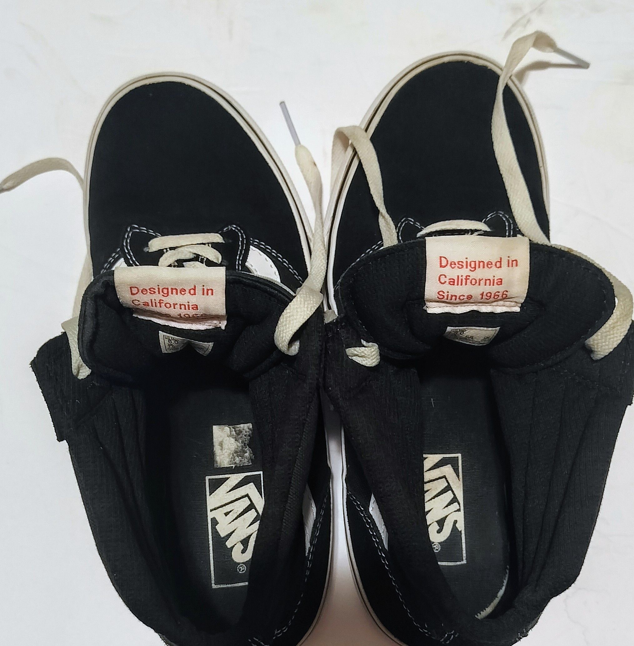 Vans Vans 721454 Sk8 Hi High Top Black Shoes Men's US 8 Size US 8 / EU 41 - 9 Thumbnail