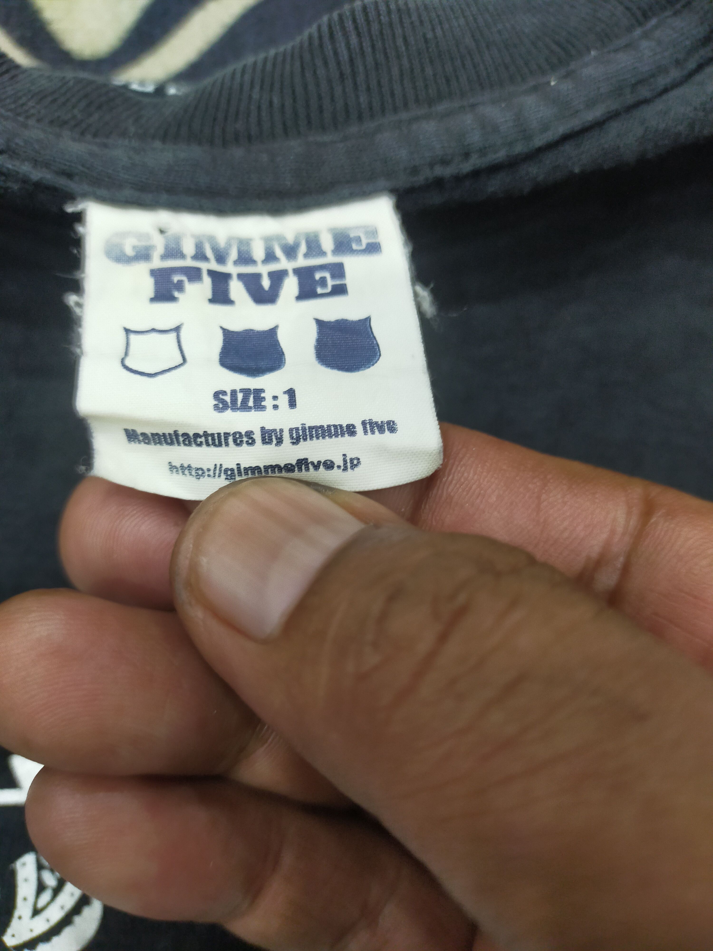 Gimme Five × Japanese Brand Vintage Gimme Five Size US S / EU 44-46 / 1 - 7 Thumbnail