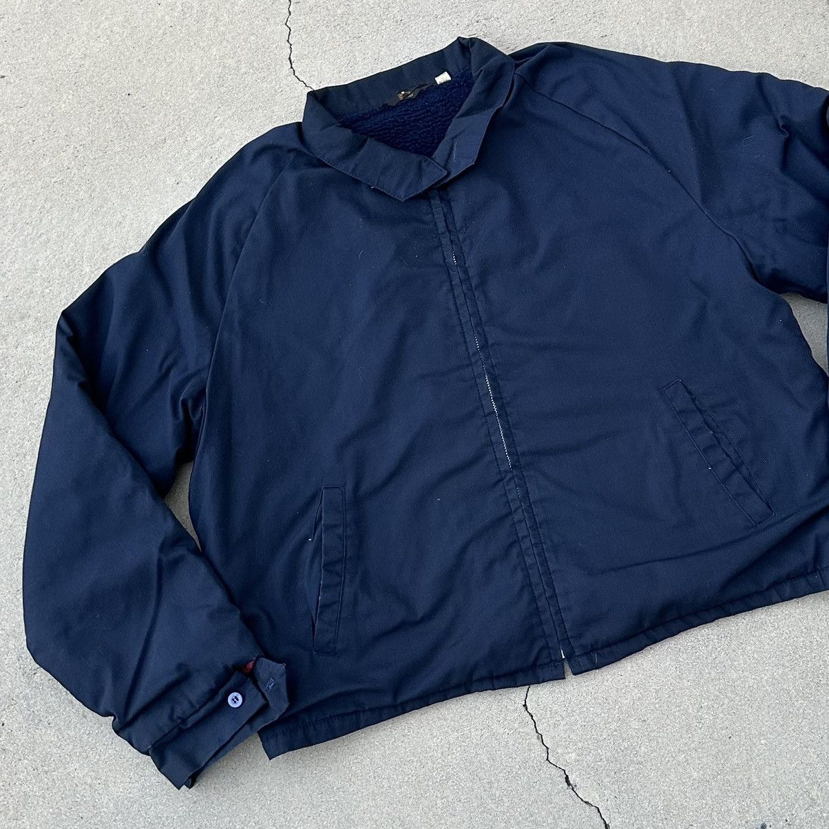 Vintage 70s Fleece Lined Work Jacket Size US XL / EU 56 / 4 - 6 Thumbnail