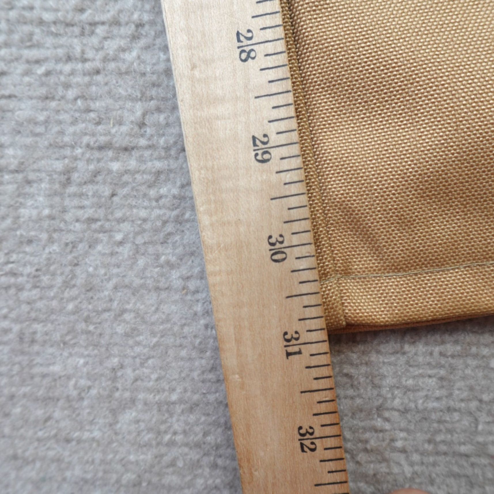 Doublet VINTAGE Columbia Pants 40 x 30 Beige Double Knee Duck Pants Side Adjusters NEW Men Pants Beige Canvas 40 x 30 Size US 40 / EU 56 - 3 Thumbnail