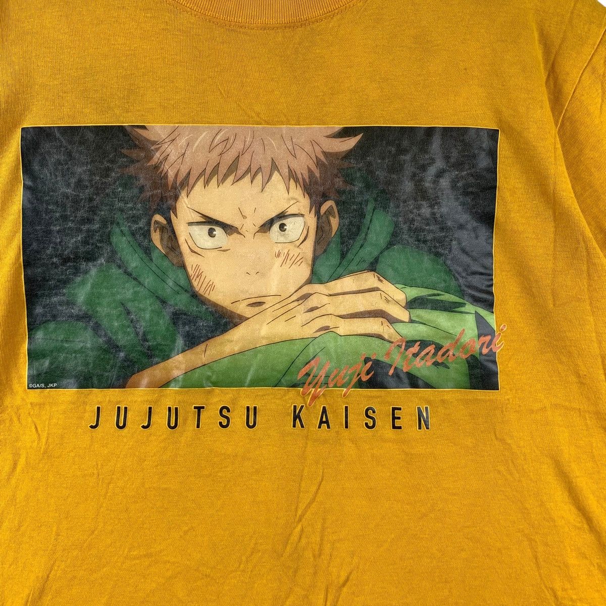 Vintage JUJUTSU KAISEN ANIME Yuji Itadori Gege Akutami Tee Shirt Size US M / EU 48-50 / 2 - 4 Thumbnail