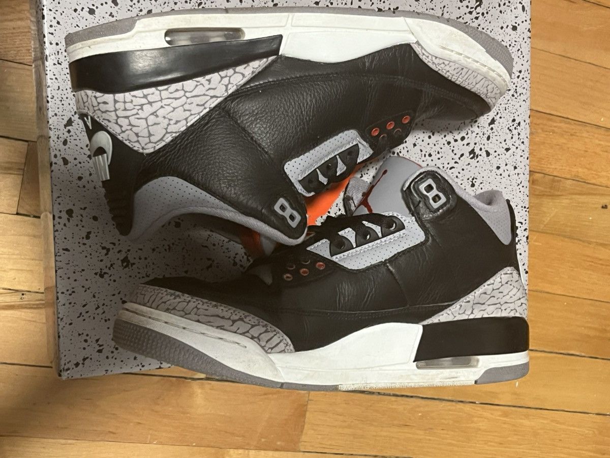 Jordan Brand Jordan. 3 Black cement Size US 10 / EU 43 - 5 Thumbnail