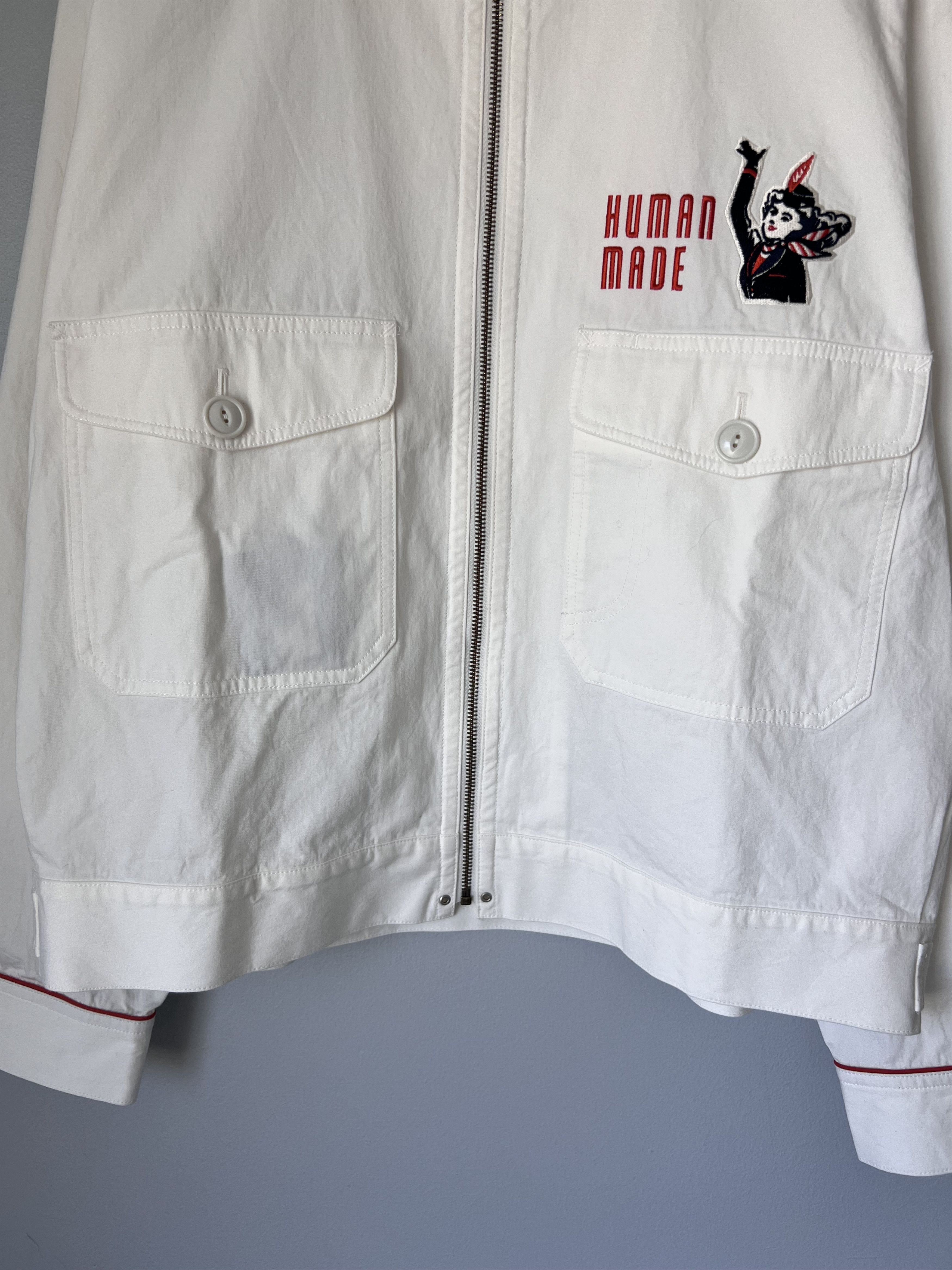 Human Made Human Made Drizzler Jacket in White Size US XL / EU 56 / 4 - 3 Thumbnail
