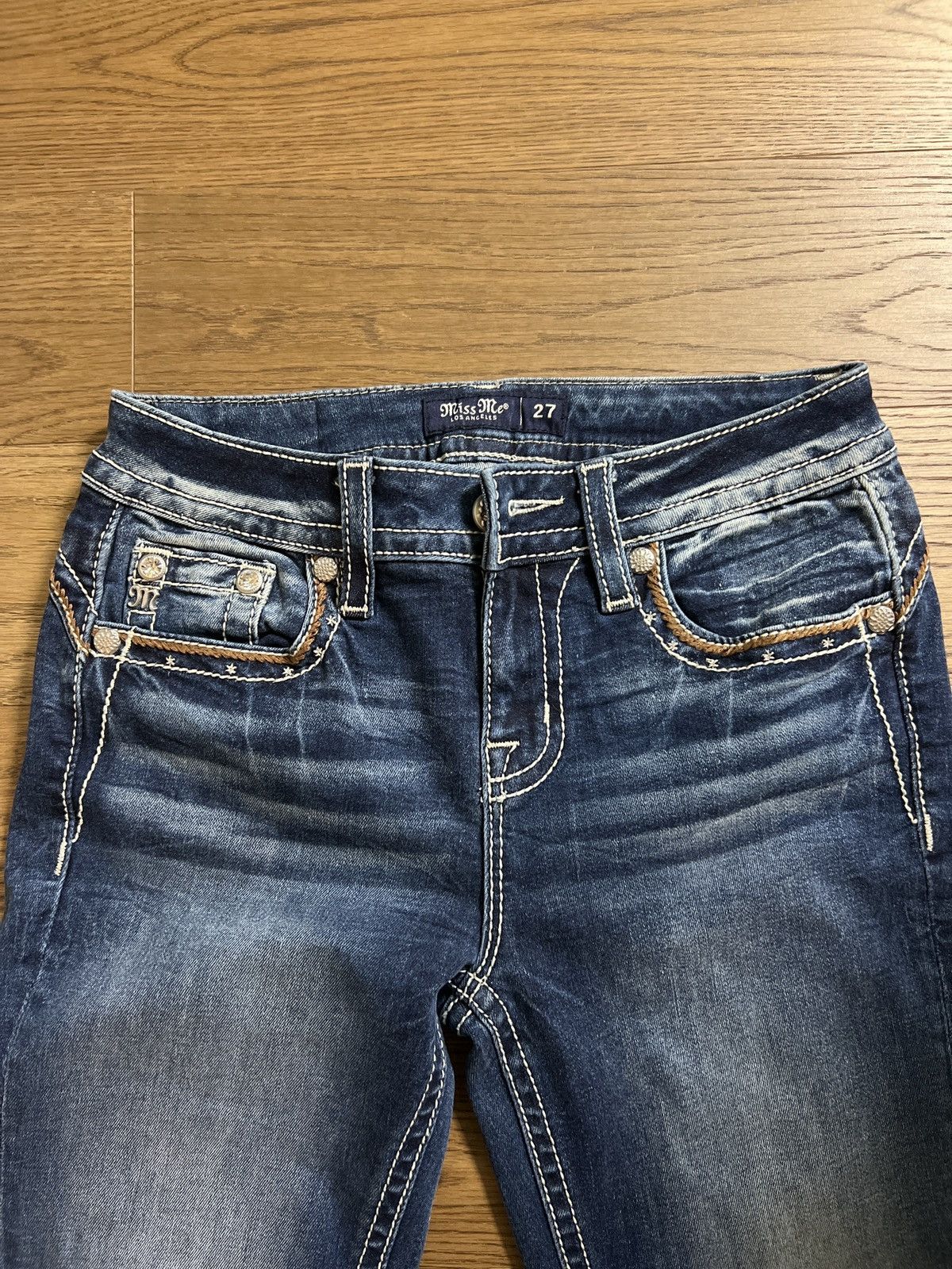 Miss Me Vintage Miss Me Jeans Size 27" / US 4 / IT 40 - 3 Thumbnail