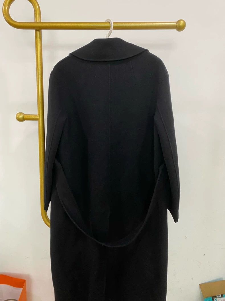 Max Mara Max Mara Long black coat Size S / US 4 / IT 40 - 2 Thumbnail