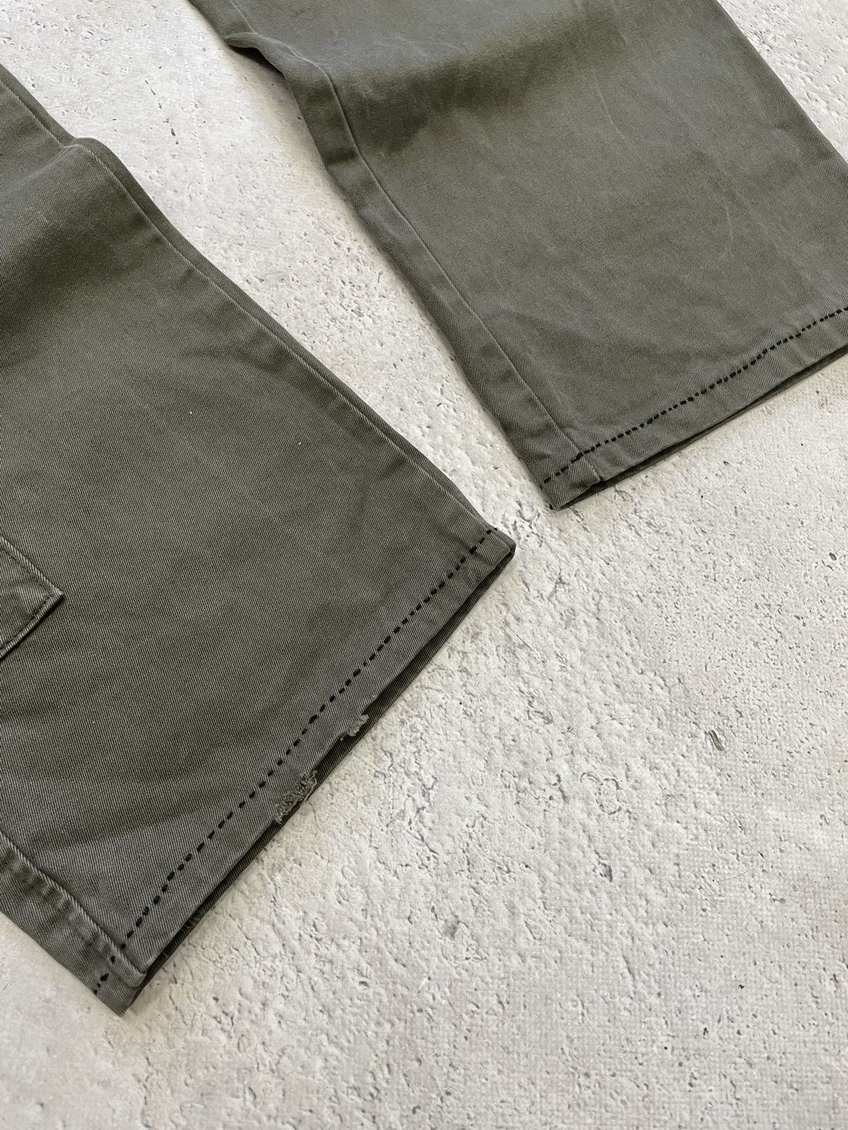 GAS Junya watanabe green workwear cargo pants carpenter utility Size US 33 - 5 Thumbnail