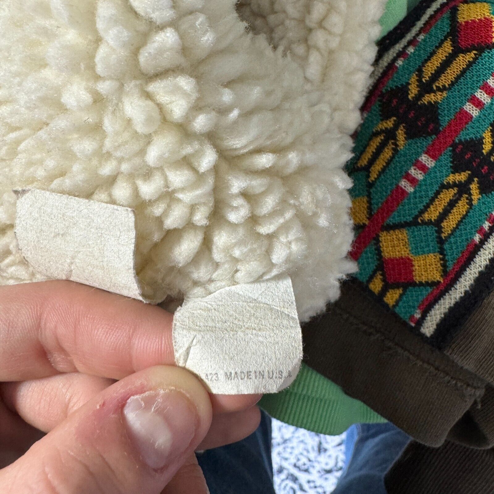 Levi's × Vintage Levis Baby Blue Cotton Vest Sherpa Jacket Size M Vintage Size US M / EU 48-50 / 2 - 12 Thumbnail