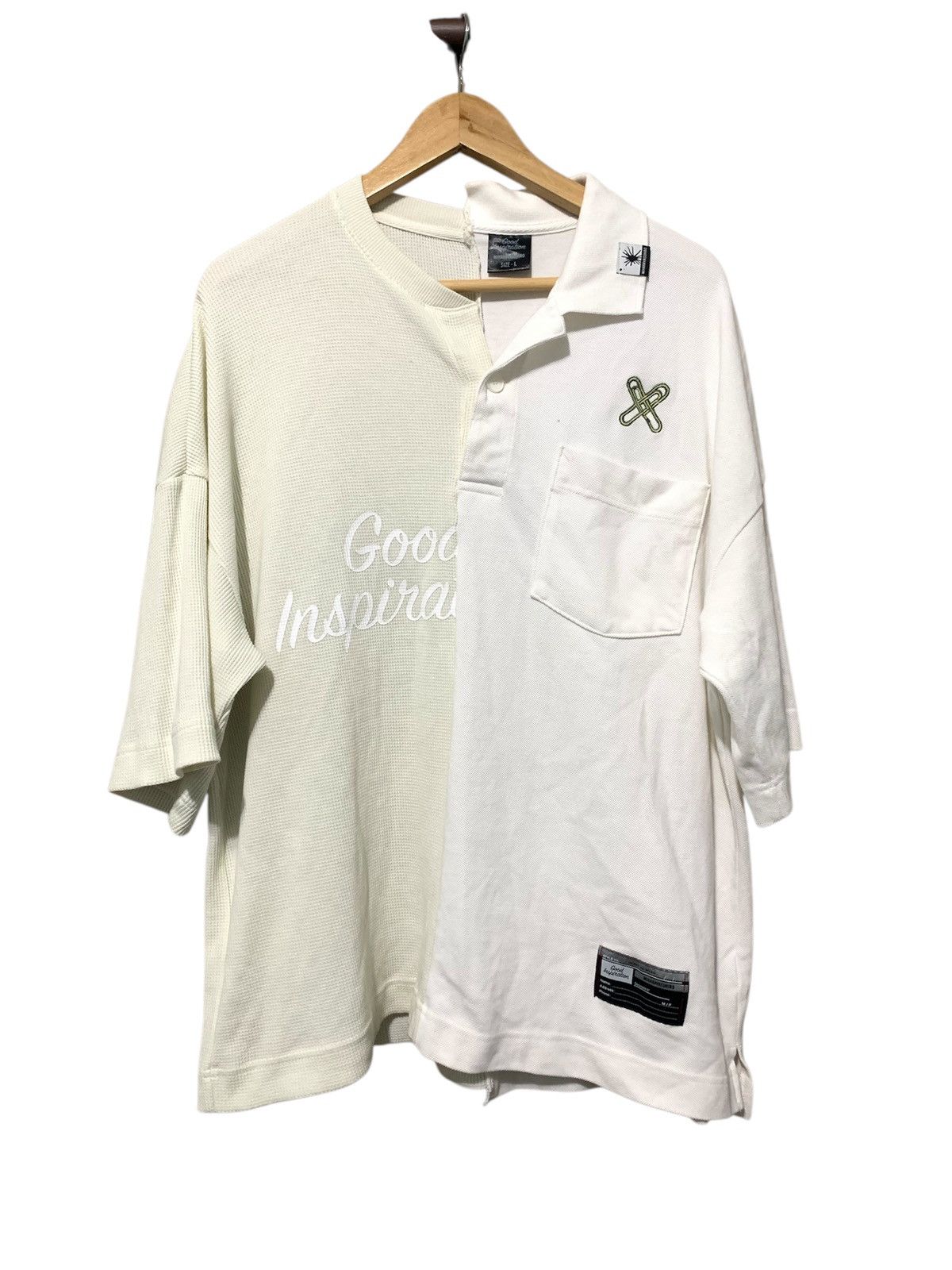Japanese Brand × Maison MIHARA YASUHIRO Miharayasuhiro crazy design oversized shirt Size US L / EU 52-54 / 3 - 1 Thumbnail