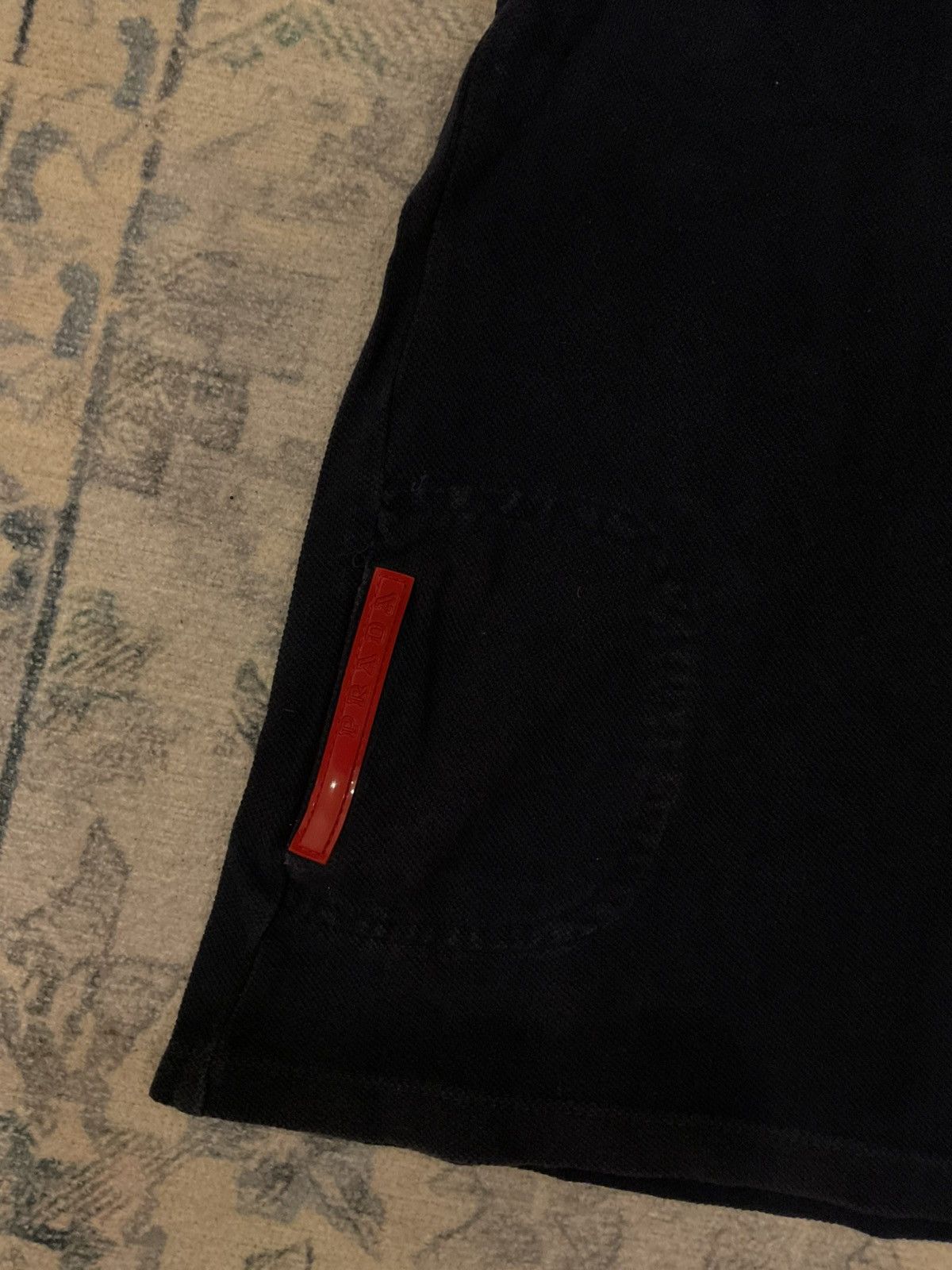 Prada Navy Blue Prada Polo with Pocket Size US L / EU 52-54 / 3 - 3 Thumbnail