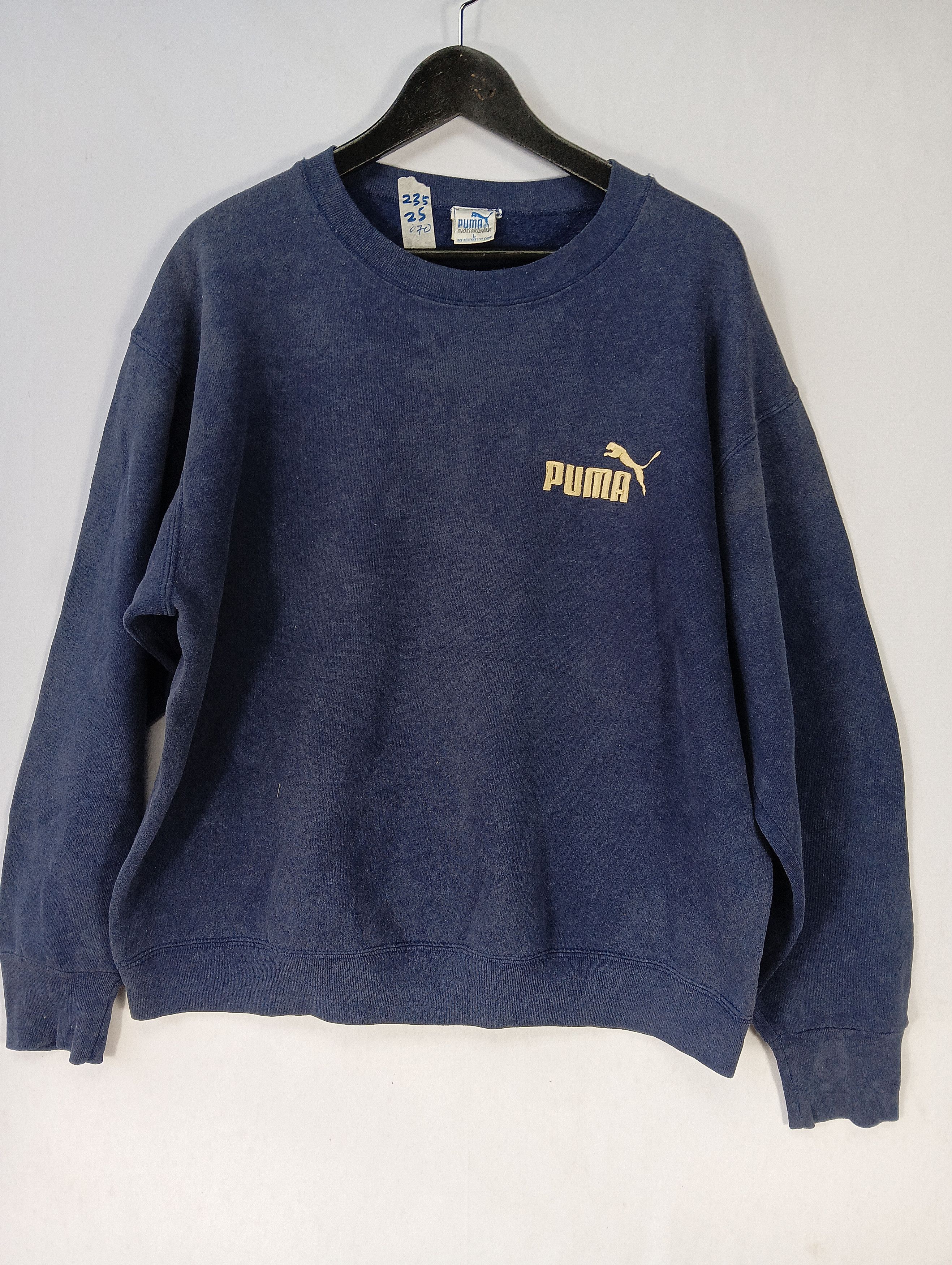 Puma vintage puma sweatshirt Size US XL / EU 56 / 4 - 2 Thumbnail