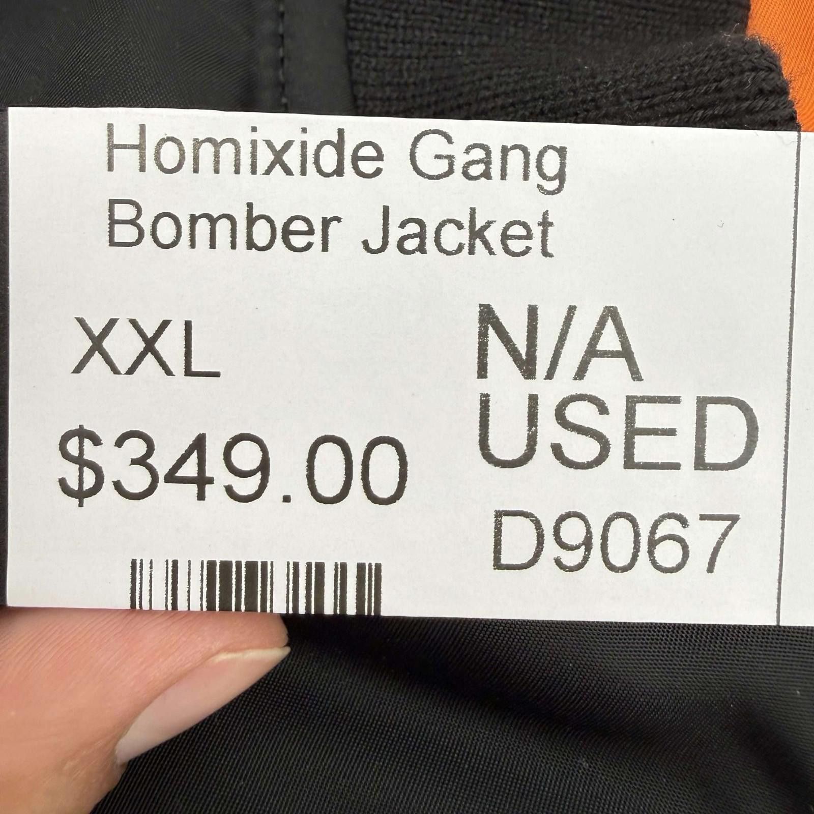Other Homixide Gang Bomber Jacket XXL Used D9067 Size US XXL / EU 58 / 5 - 7 Thumbnail