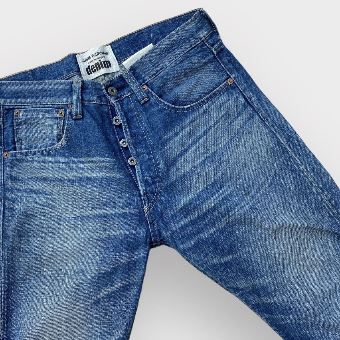 Comme des Garcons Junya Watanabe Red Selvage Wash Jeans Size US 32 / EU 48 - 2 Thumbnail