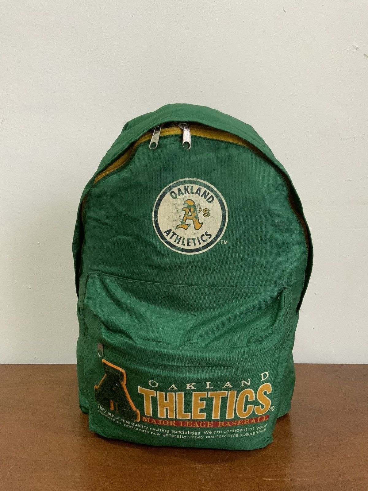MLB Vintage Oakland Atheltics Bagpack Size ONE SIZE - 6 Thumbnail