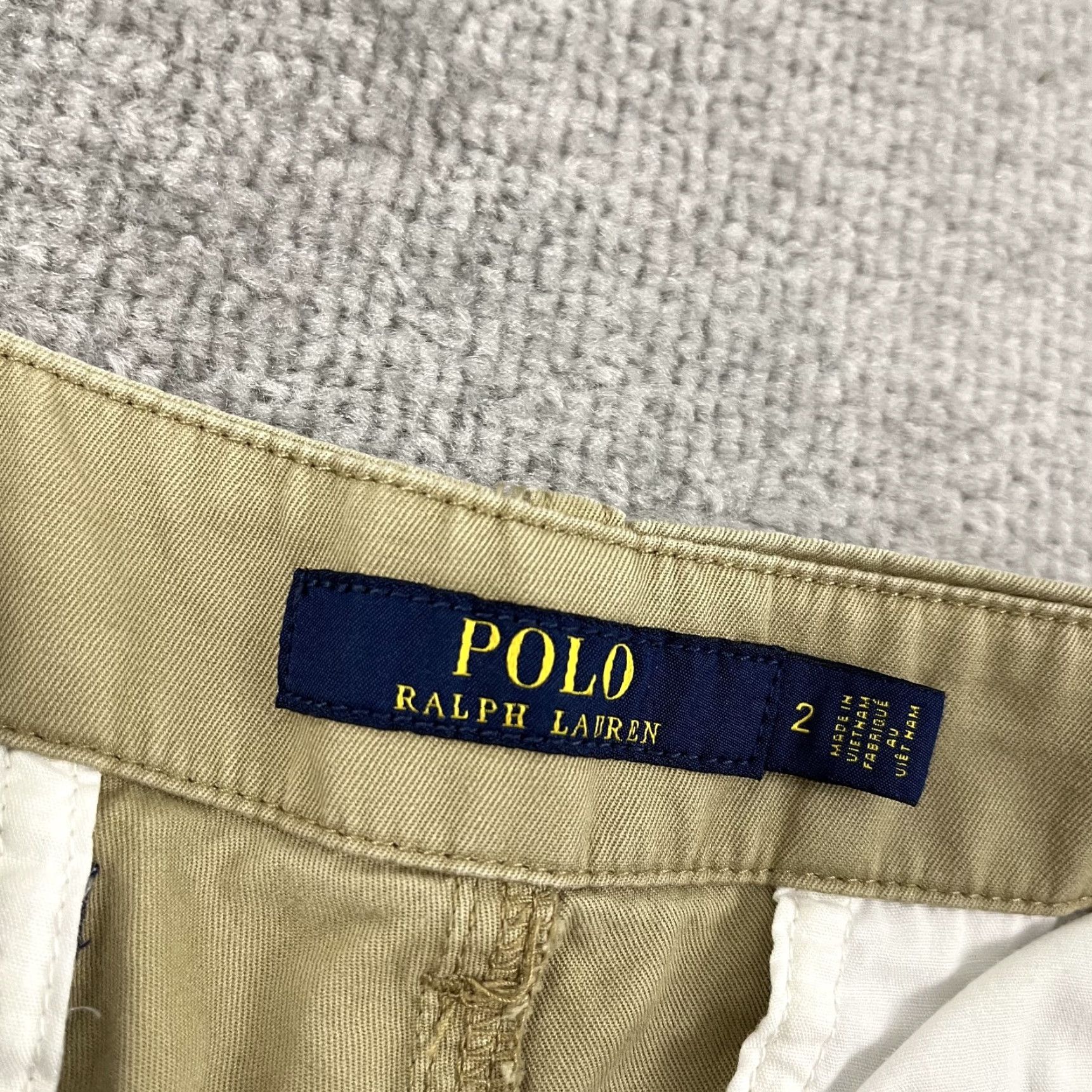 Polo Ralph Lauren Polo Ralph Lauren Shorts Women Size 2 / 3.5" Brown Chino Embroidered School Girl Size 26" / US 2 / IT 38 - 2 Thumbnail