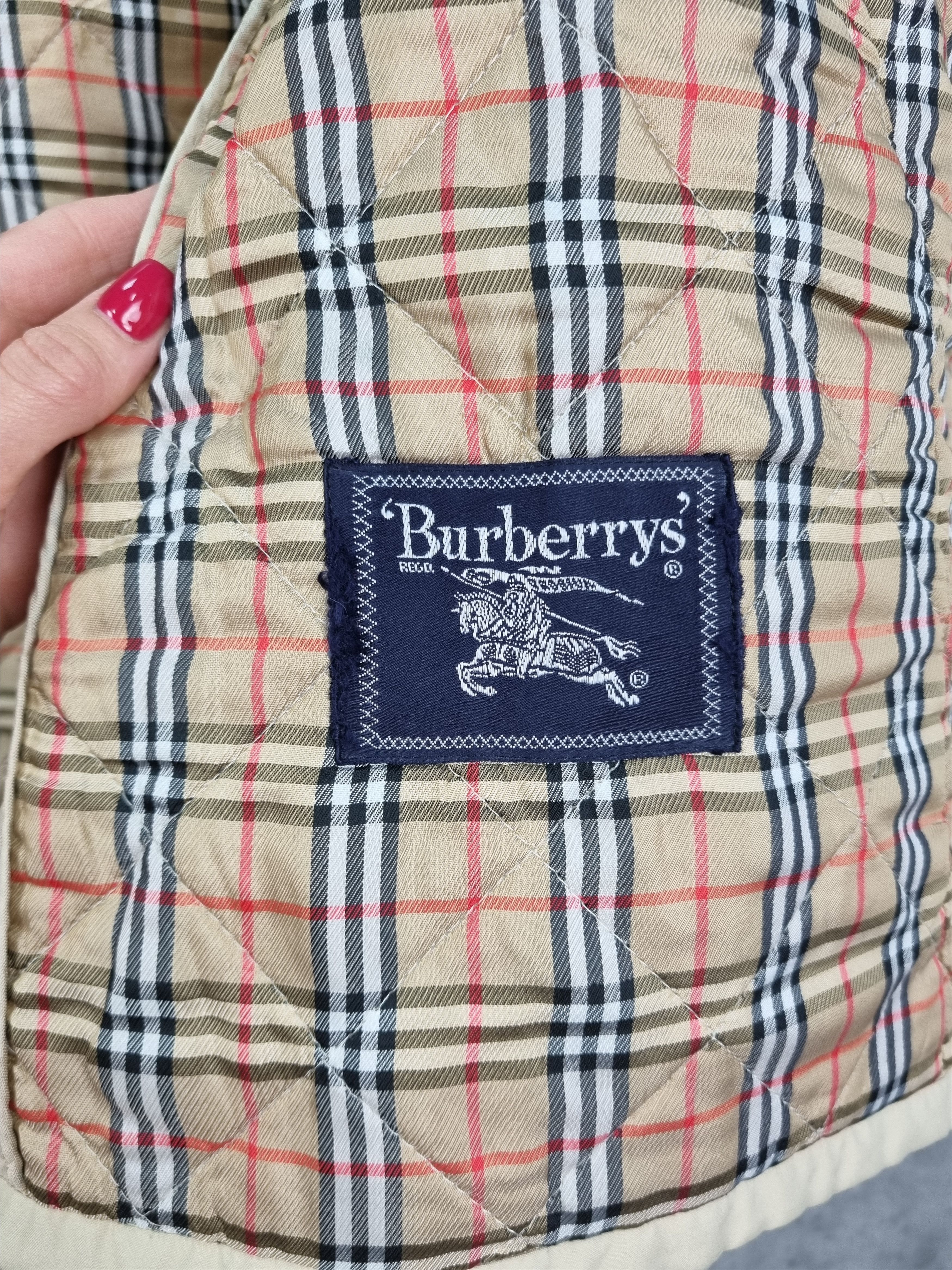 Burberry × Burberry Prorsum × Vintage Iconic 90s Burberrys Quilted Novacheck Light Jacket Size US XL / EU 56 / 4 - 13 Thumbnail