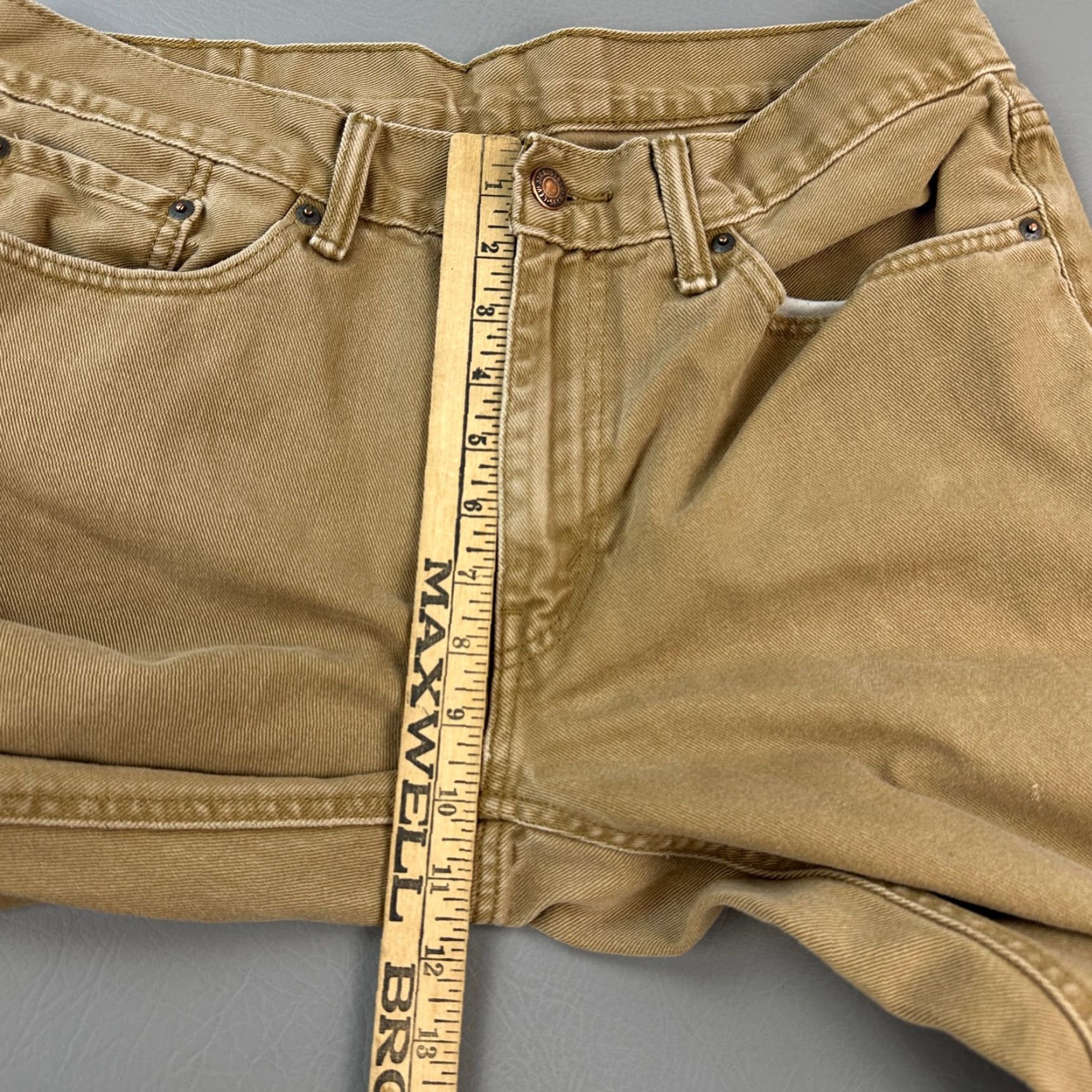 Levi's Levis 541 Jeans Mens 34x30 34x32 Denim Tapered Athletic White Tab Casual Jeans Size US 34 / EU 50 - 6 Thumbnail