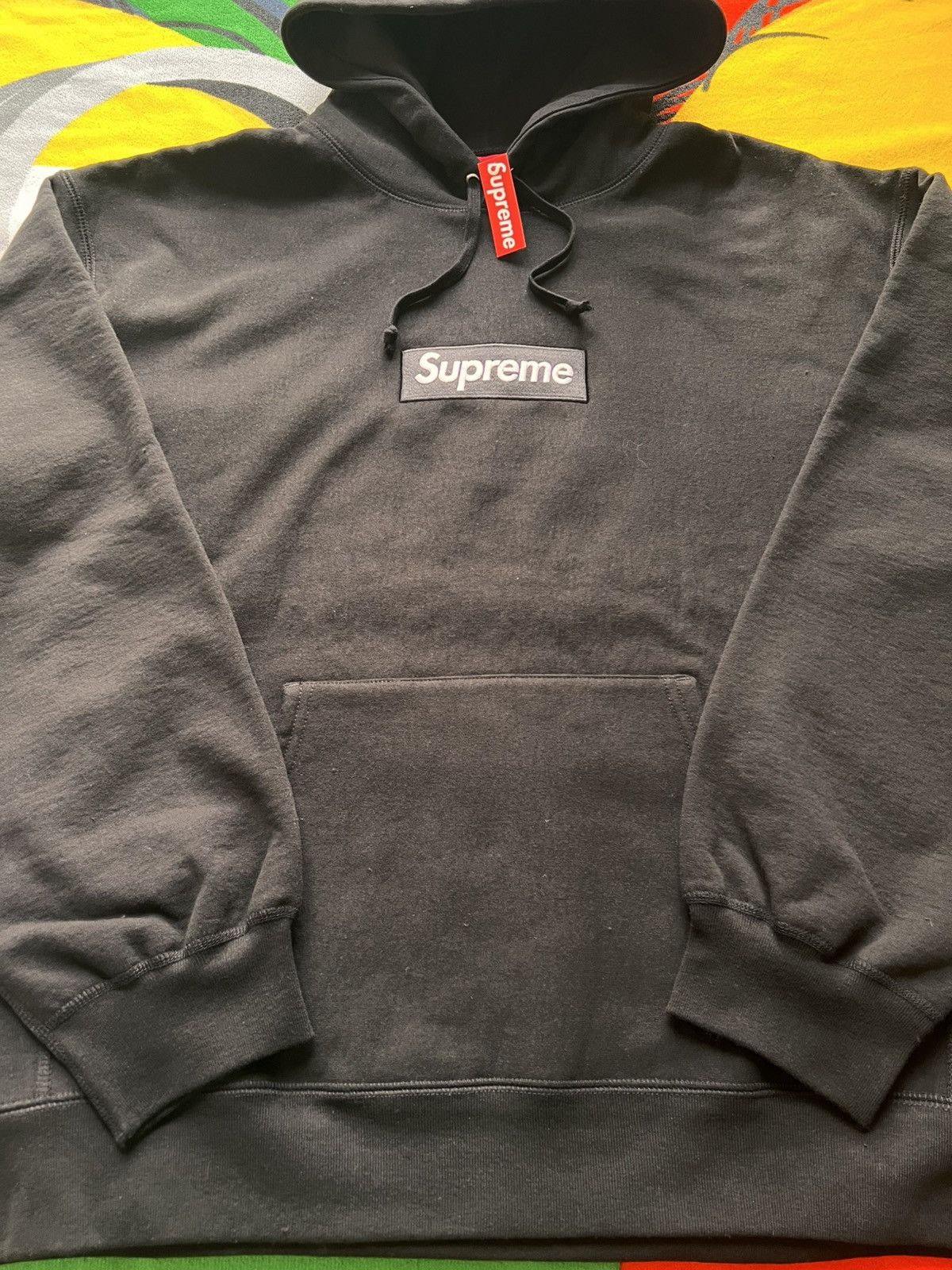 Supreme XXL Supreme Box Logo Hooded Sweatshirt – Black (FW25) Size US XXL / EU 58 / 5 - 7 Thumbnail