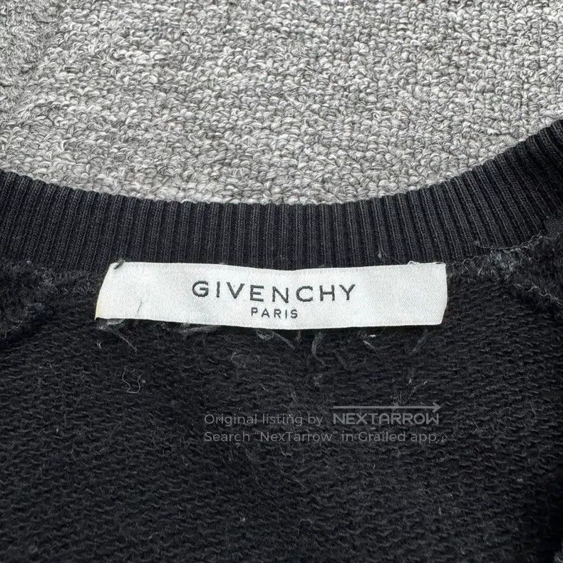 Givenchy Givenchy Distressed Print Hoodie (Size XL) Size US XL / EU 56 / 4 - 2 Thumbnail