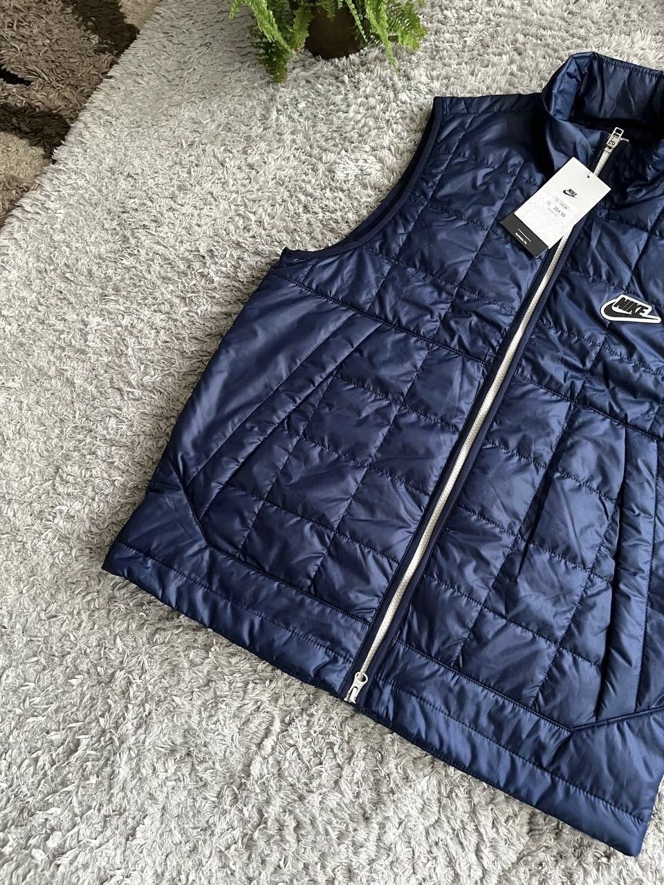 Nike × Vintage Nike Vest Streetwear Vintage Logo Swoosh Y2k Size US M / EU 48-50 / 2 - 5 Thumbnail