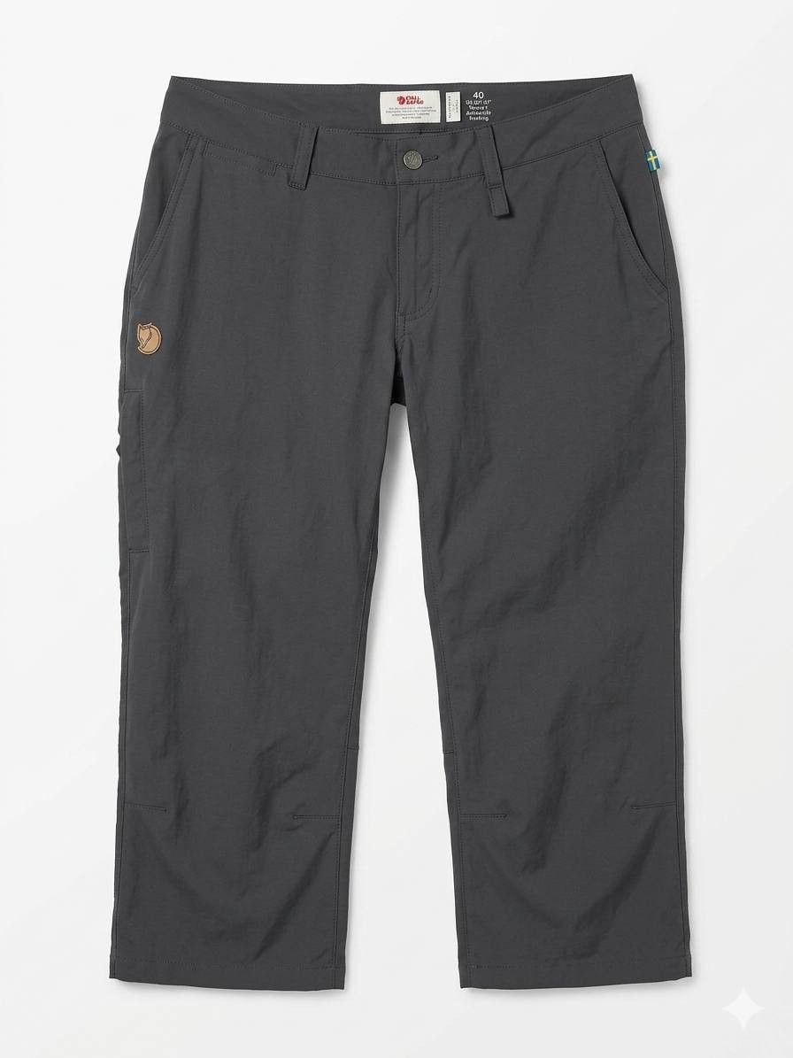 Fjallraven Fjallraven Abisko Lite Trekking Trousers Capris Women's EU40 Size 30" / US 8 / IT 44 - 1 Thumbnail