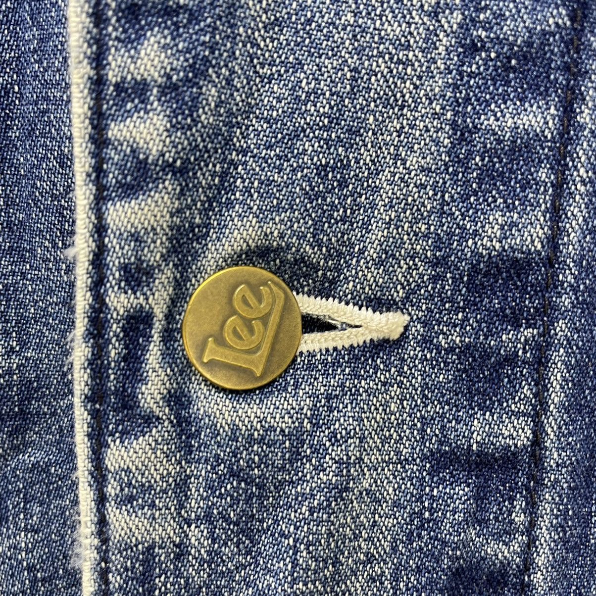 Lee 🔥Vintage 90s Lee Union Made Denim Chore Jacket Size US L / EU 52-54 / 3 - 9 Thumbnail