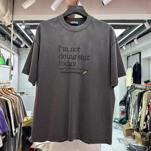 Japanese Brand Miyuki x Ishii I'M NOT DOING SHI*T TODAY Vintage Shirt Size US XL / EU 56 / 4 - 1 Thumbnail